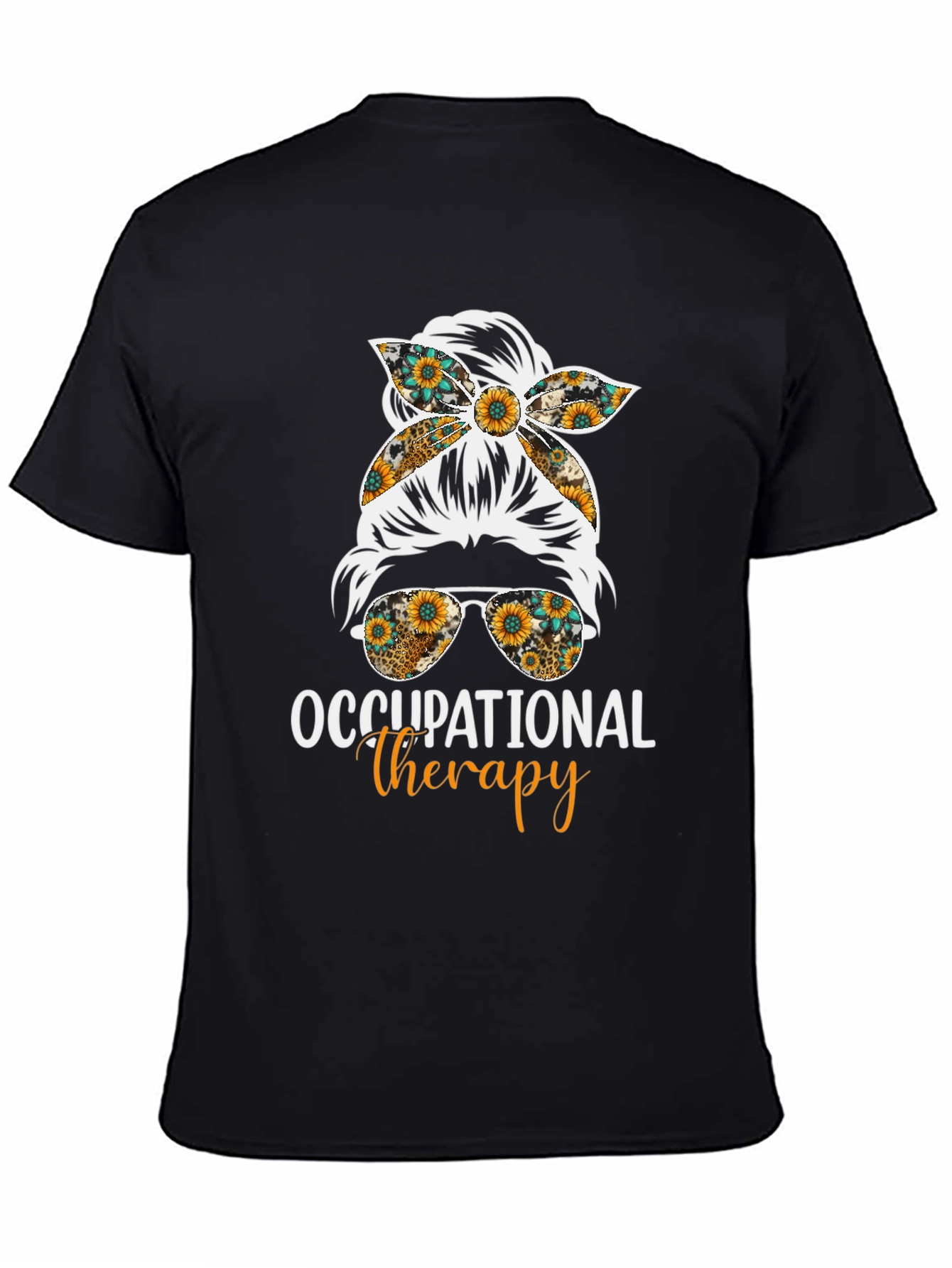 Occupational Therapy Messy Bun T-Shirt