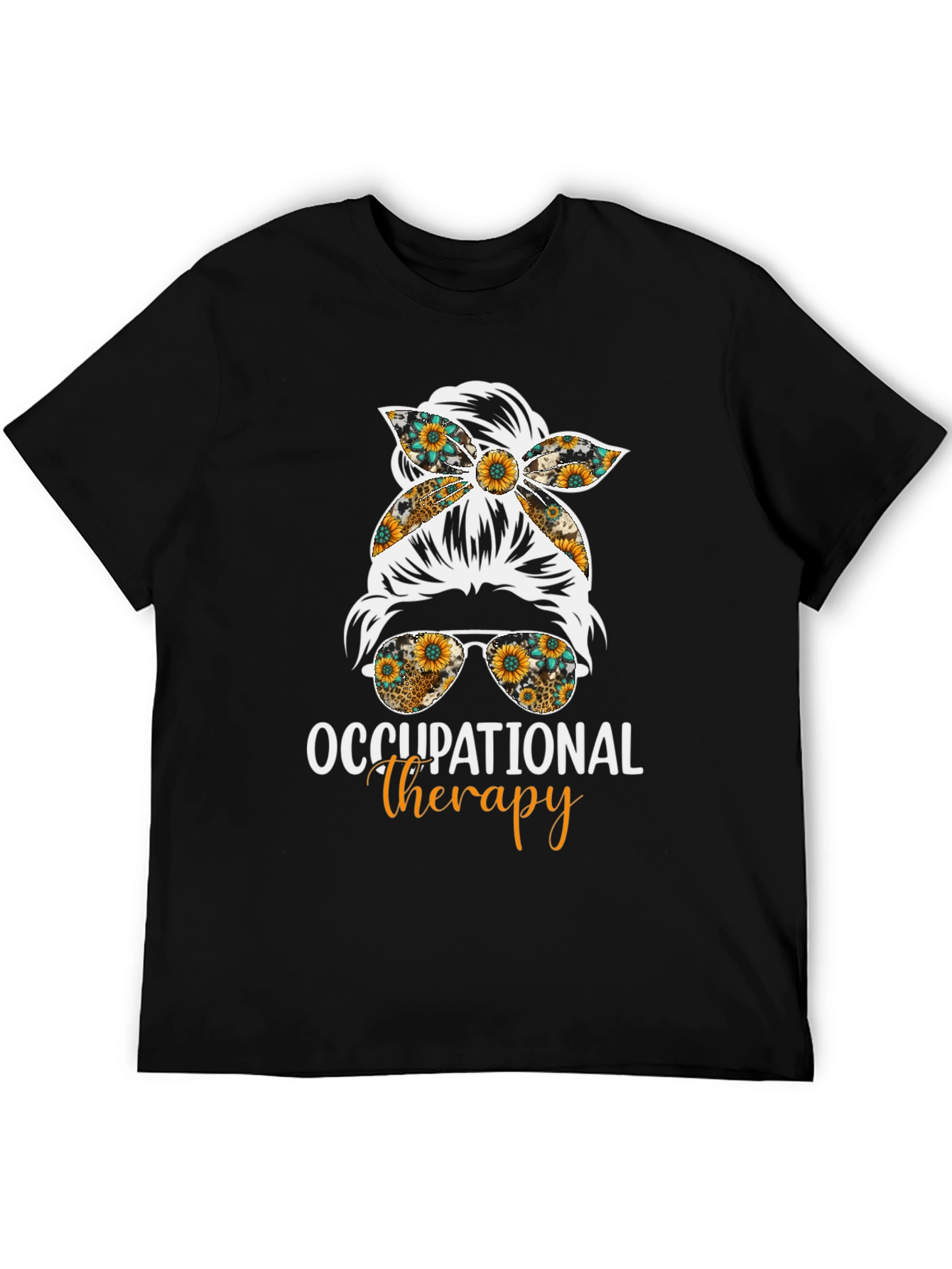 Occupational Therapy Messy Bun T-Shirt