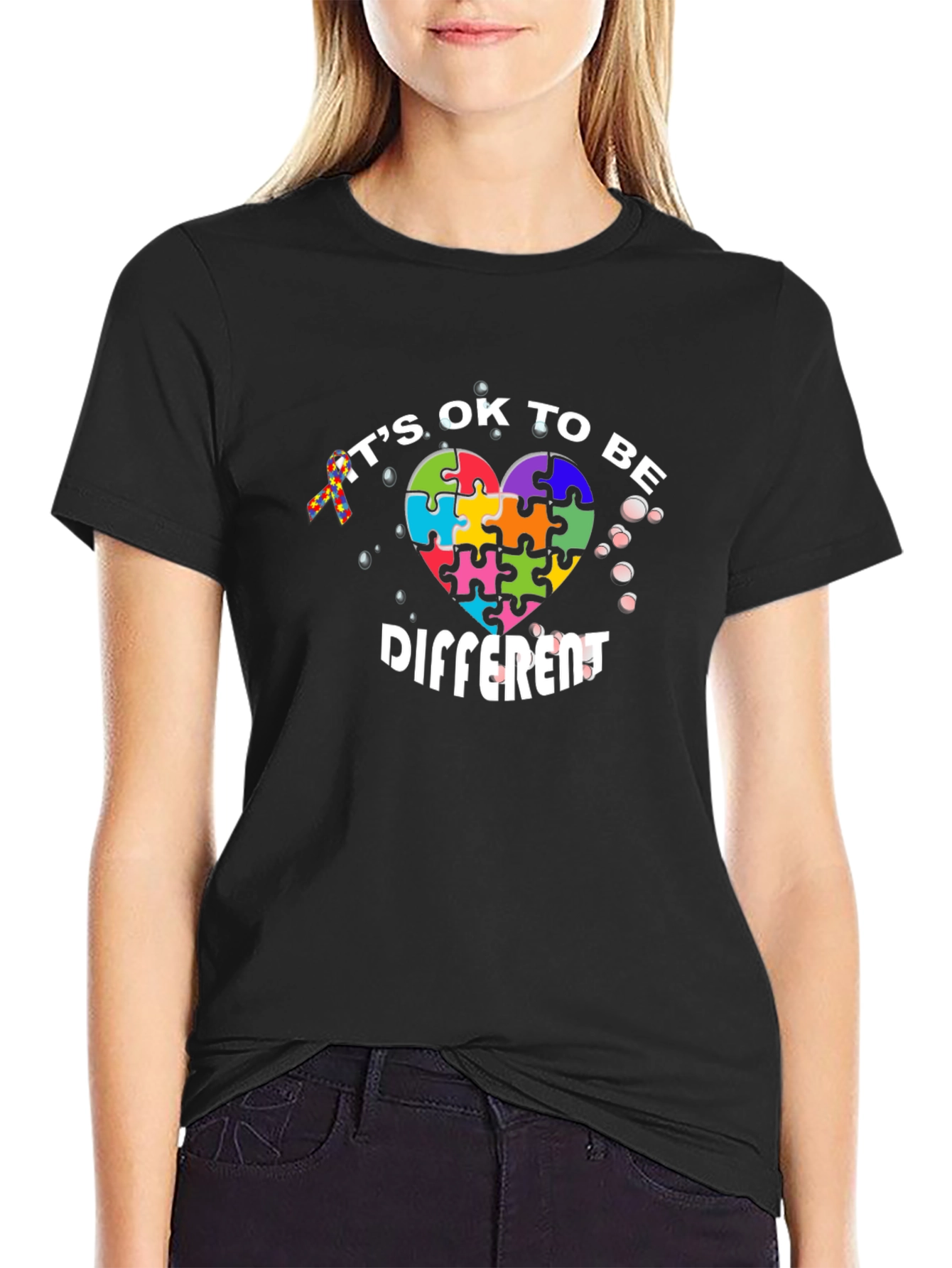 Its OK To Be Different Autism Awareness T-Shirt