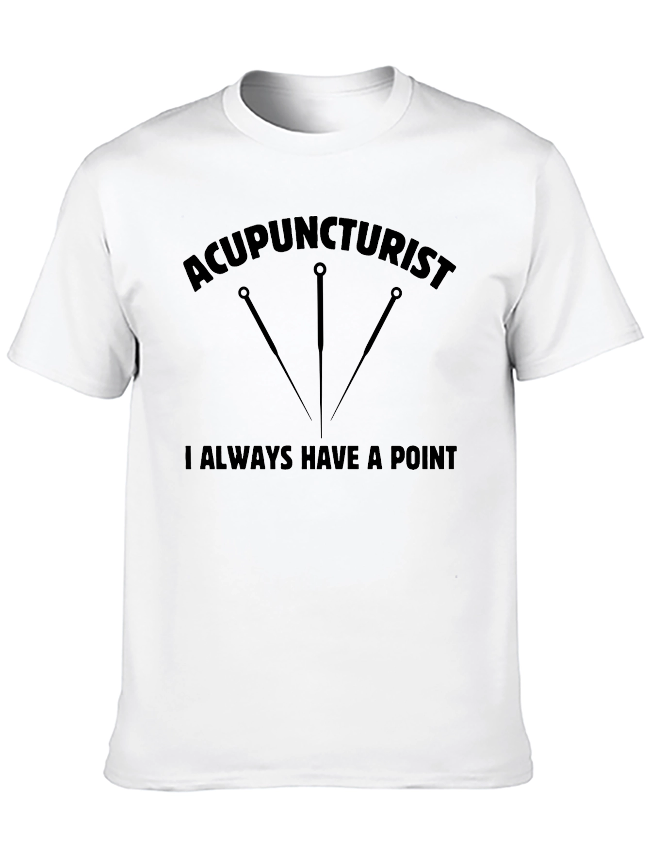 Acupuncturist Point T-Shirt - Black