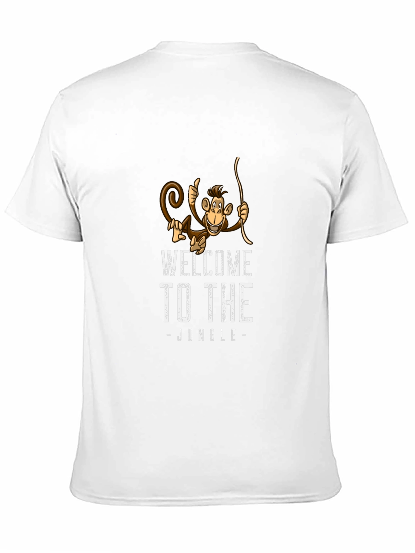 Welcome to the Jungle Monkey Graphic T-Shirt