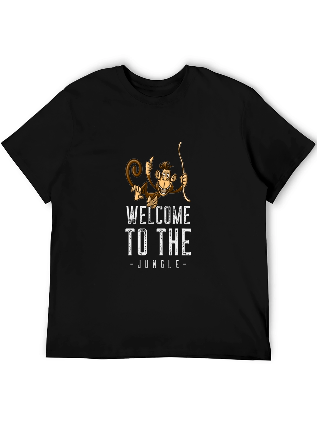 Welcome to the Jungle Monkey Graphic T-Shirt