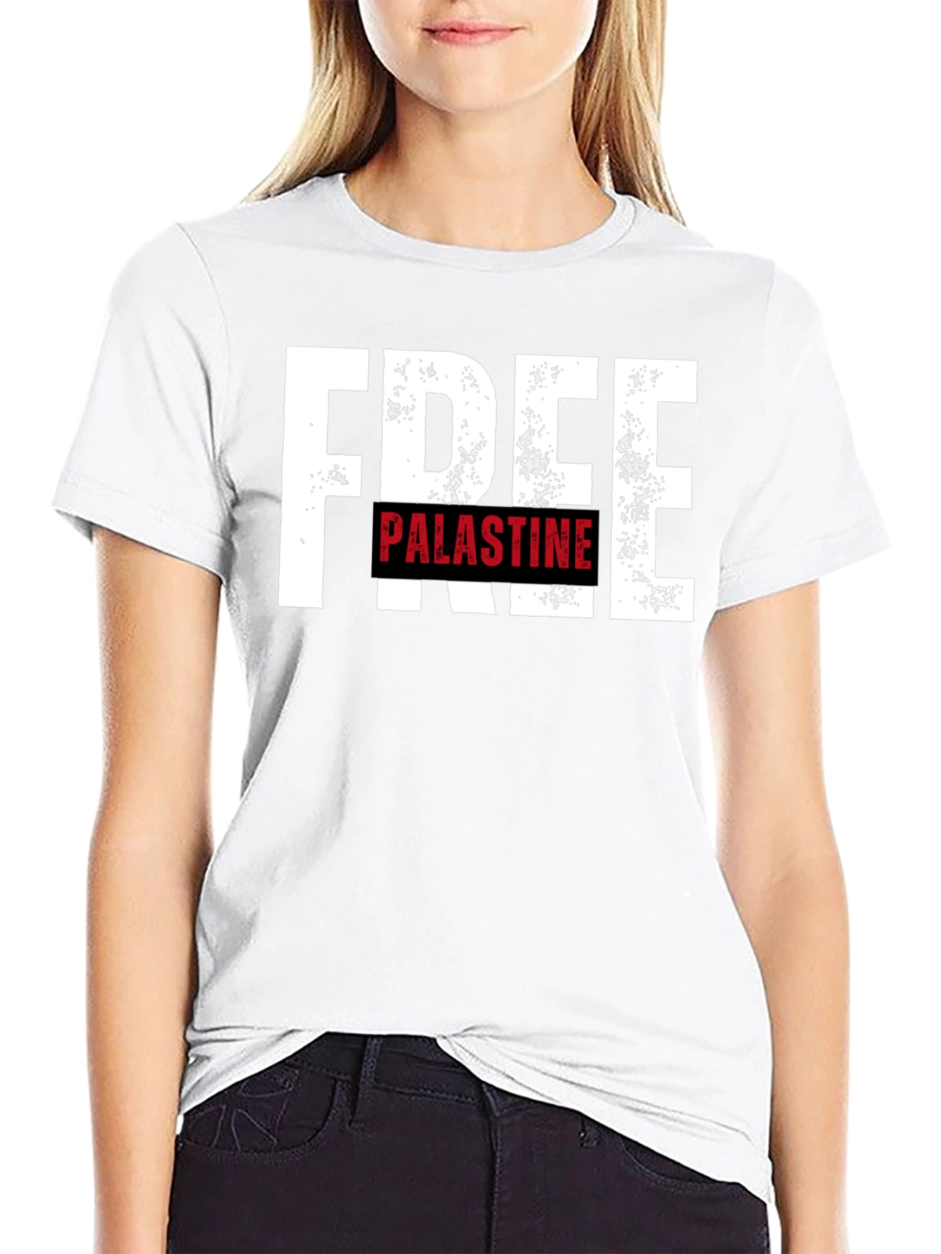 Free Palestine T-Shirt Political Statement Tee