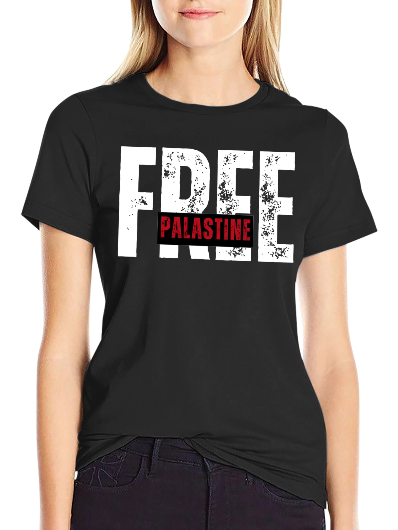 Free Palestine T-Shirt Political Statement Tee