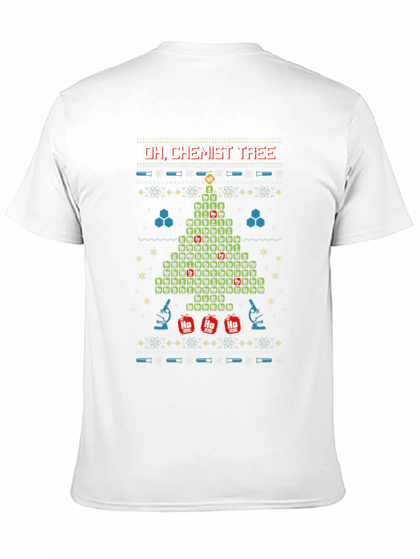 Oh Chemist Tree T-Shirt - Science Holiday Tee