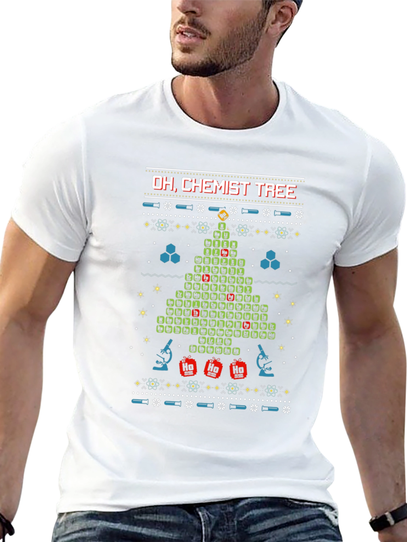 Oh Chemist Tree T-Shirt - Science Holiday Tee