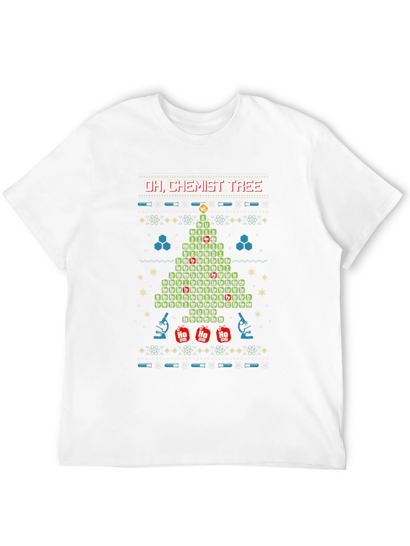 Oh Chemist Tree T-Shirt - Science Holiday Tee