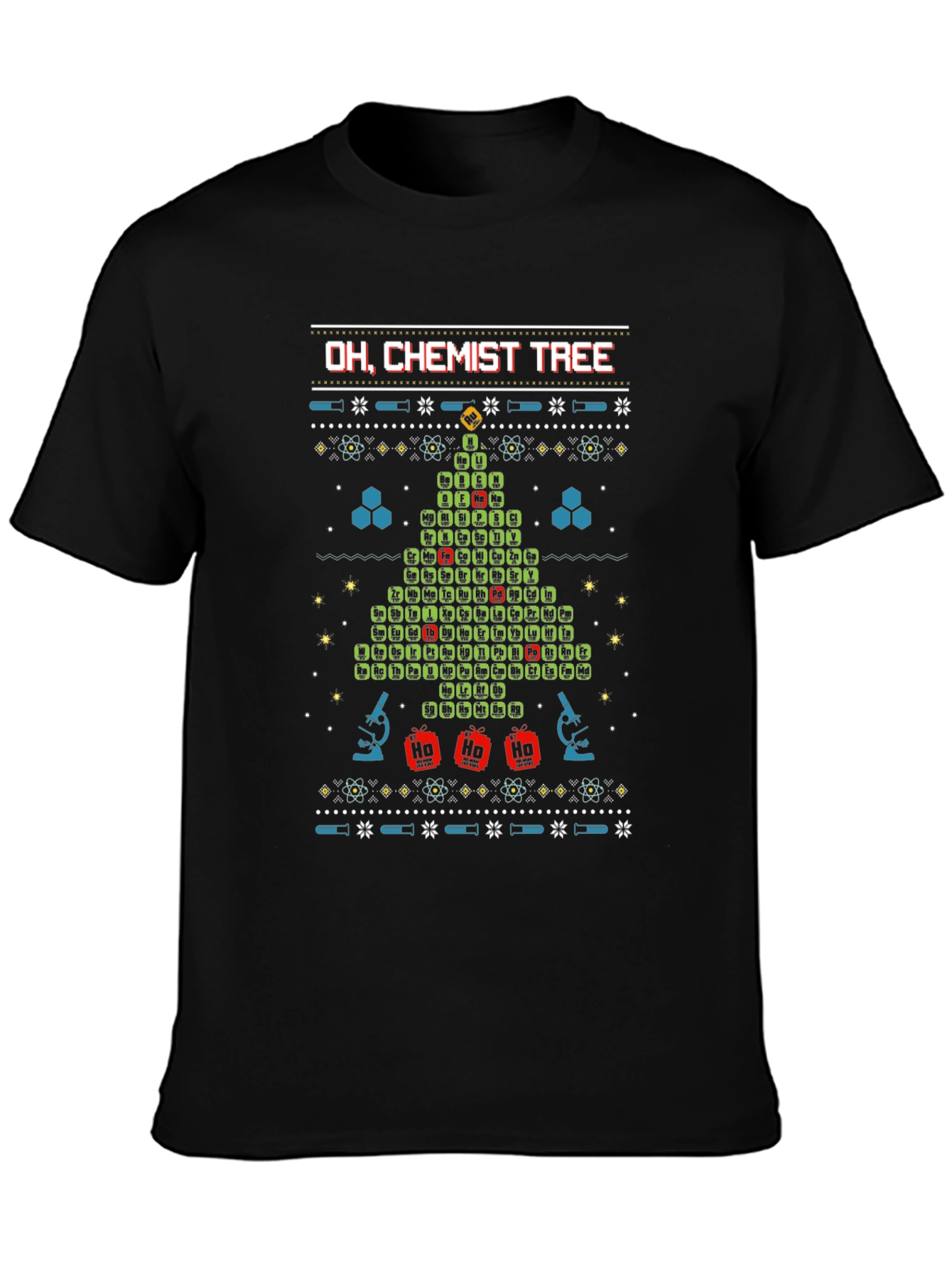 Oh Chemist Tree T-Shirt - Science Holiday Tee
