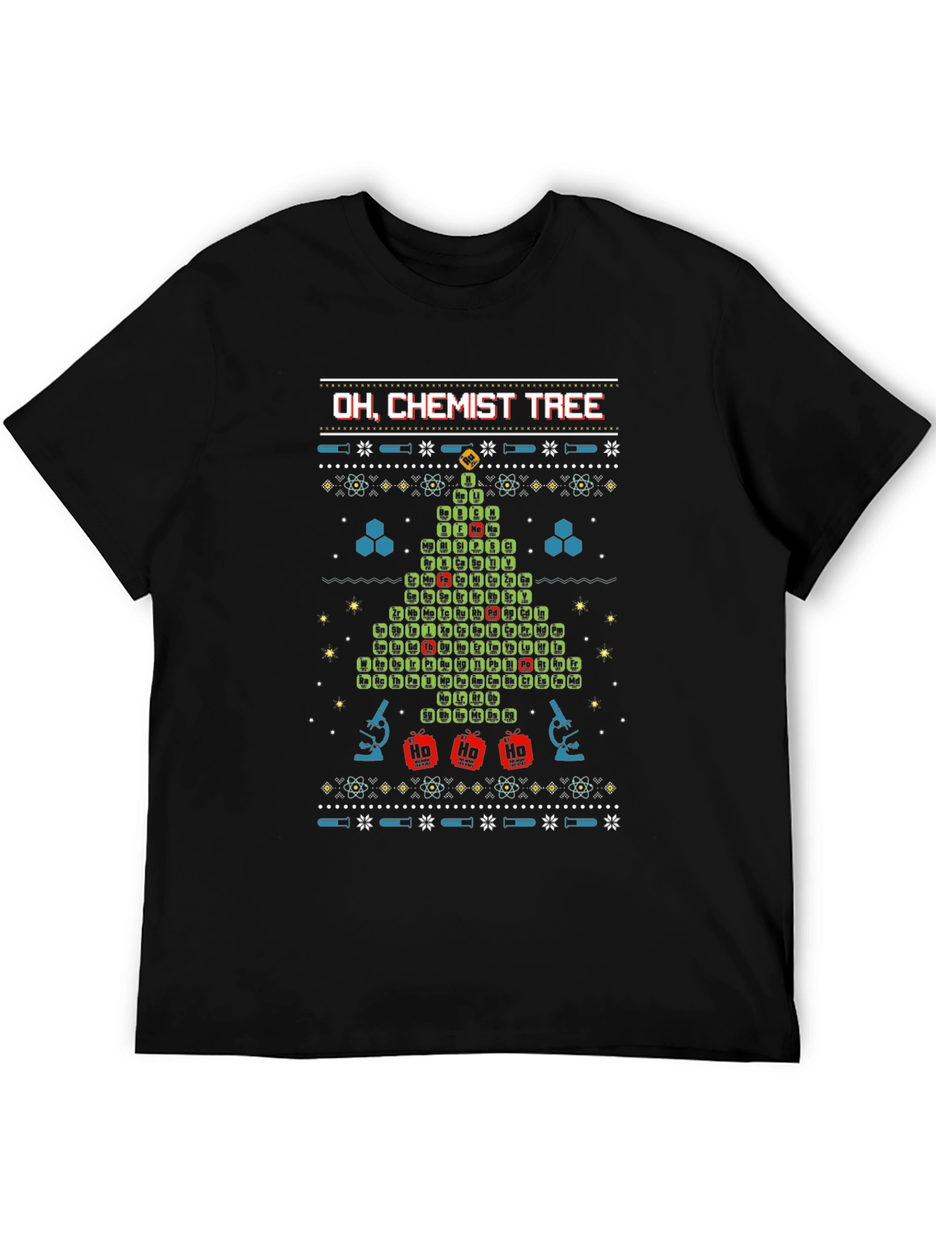 Oh Chemist Tree T-Shirt - Science Holiday Tee
