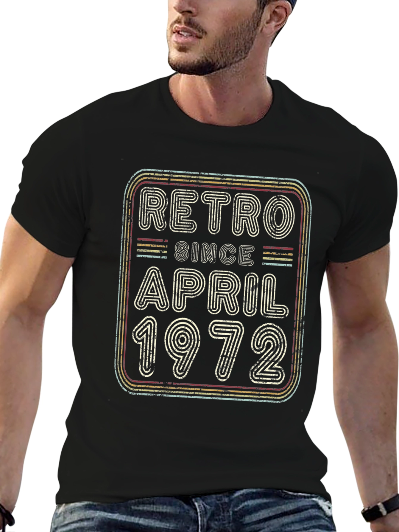 Retro Since April 1972 Graphic T-Shirt