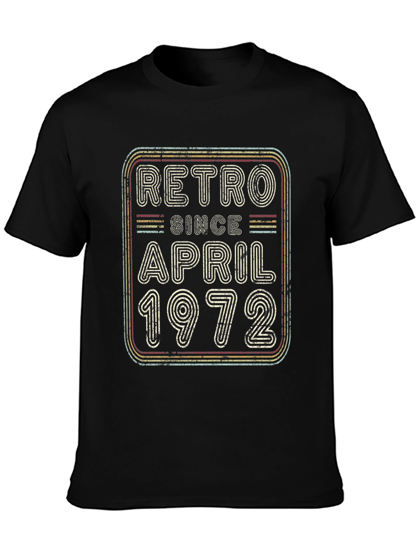 Retro Since April 1972 Graphic T-Shirt