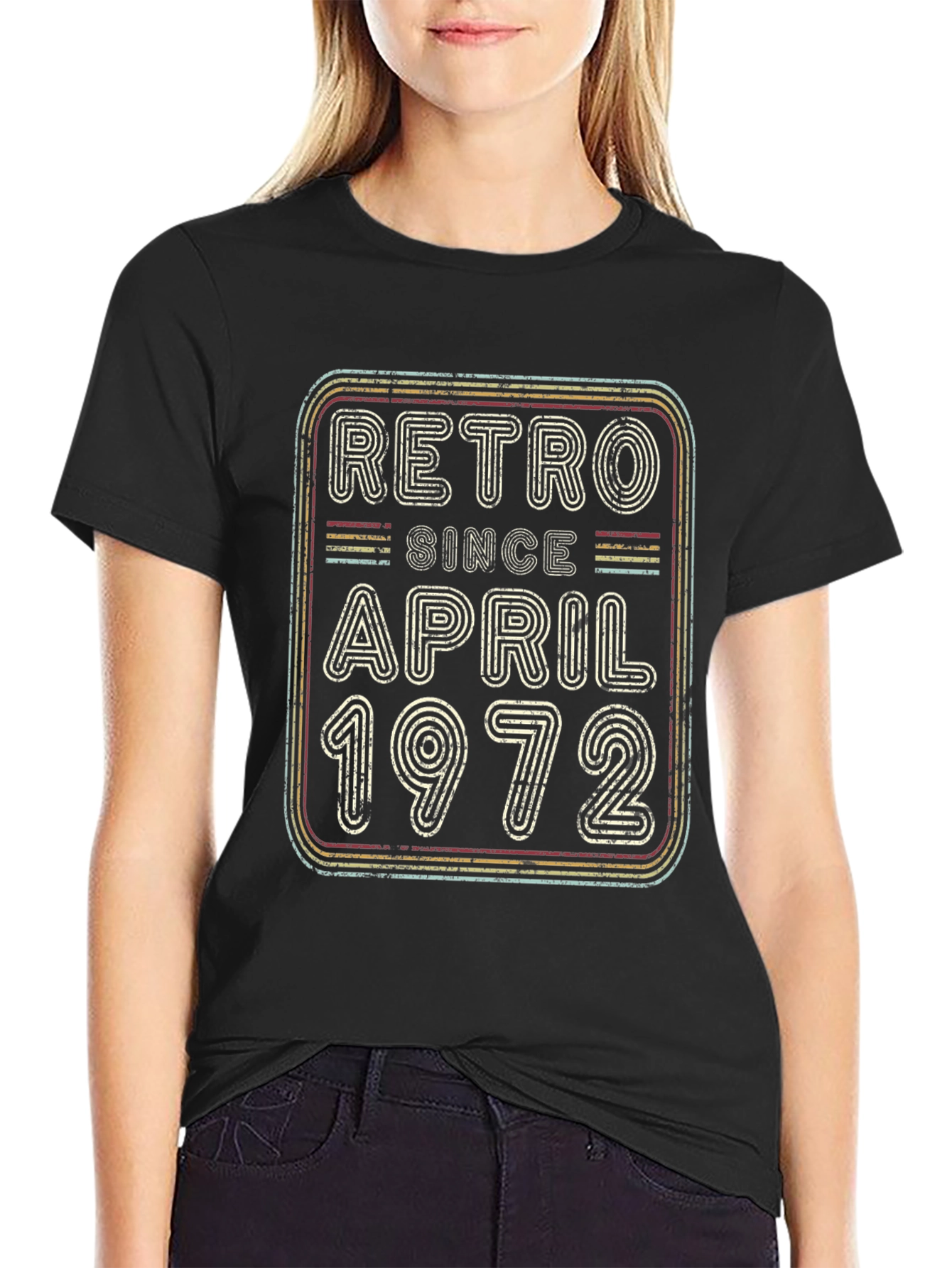 Retro Since April 1972 Graphic T-Shirt