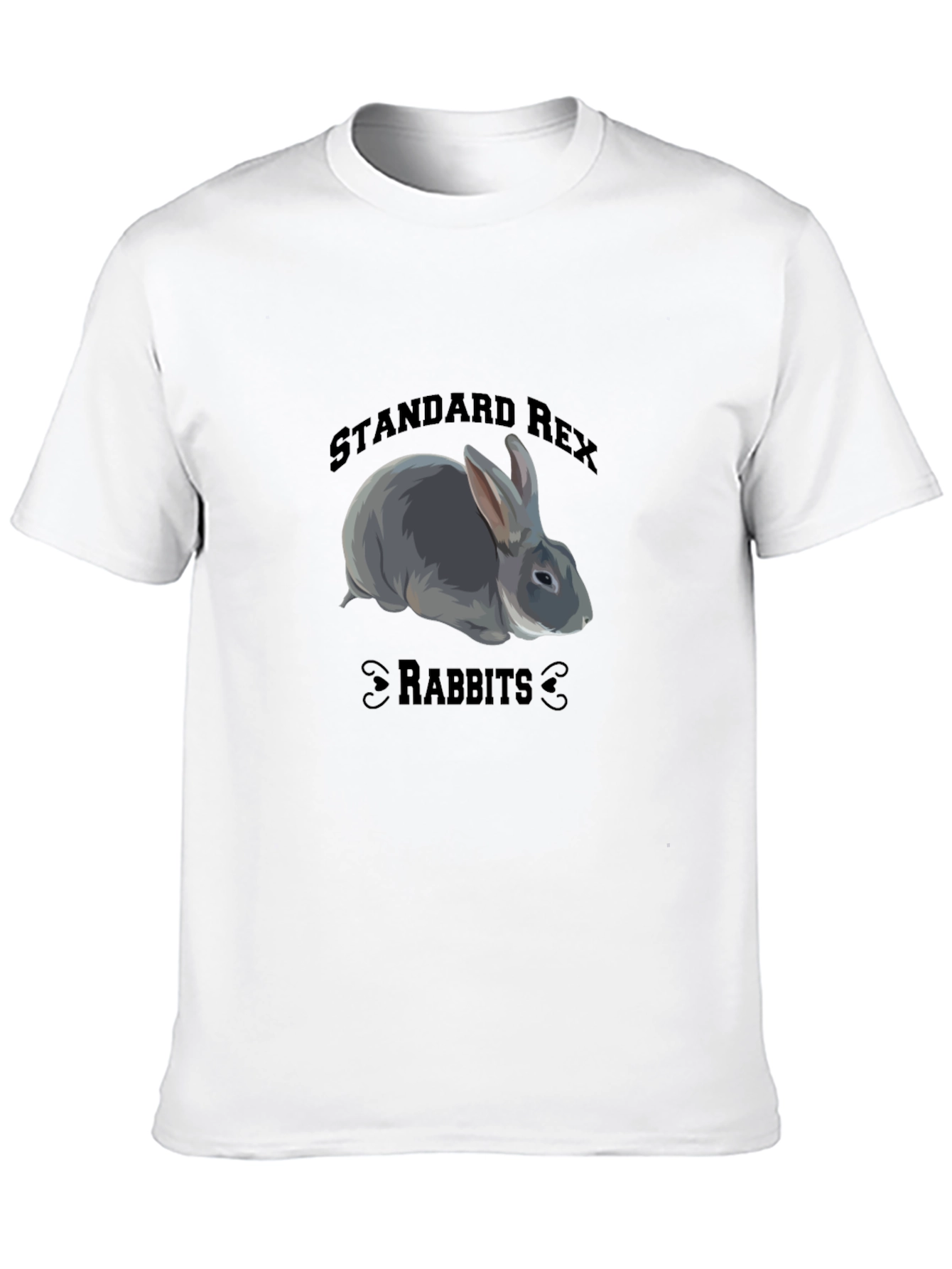 Standard Rex Rabbits Graphic T-Shirt