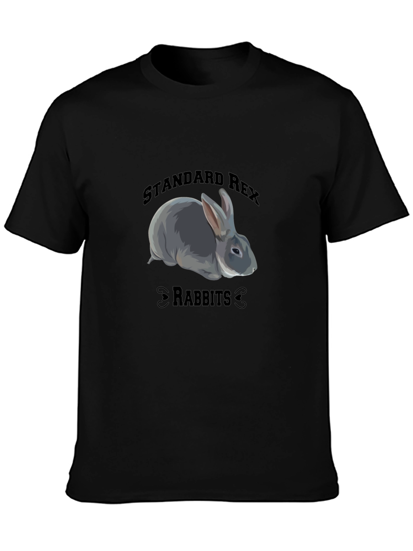 Standard Rex Rabbits Graphic T-Shirt