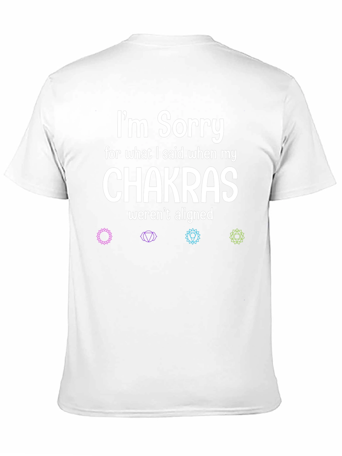 Chakra Alignment T-Shirt - Funny Slogan Tee