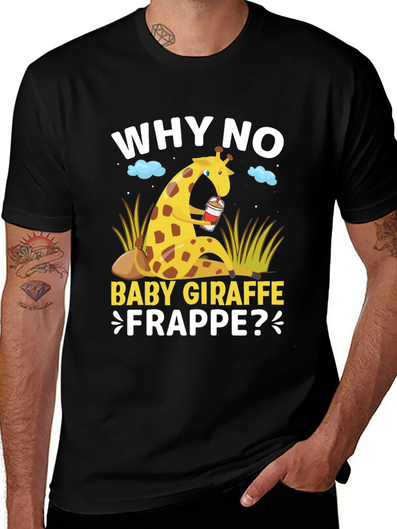 Why No Baby Giraffe Frappe T-Shirt