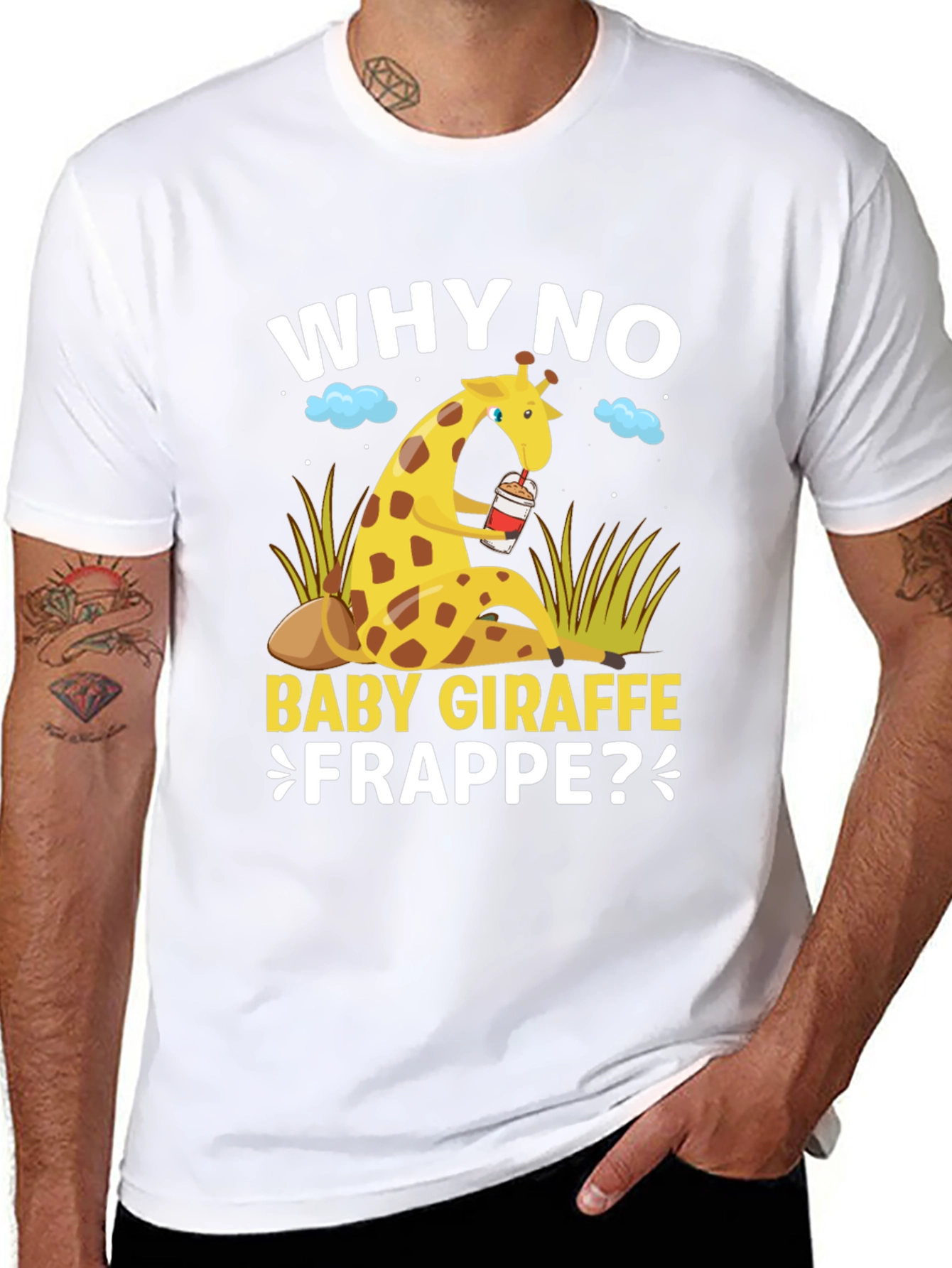 Why No Baby Giraffe Frappe T-Shirt