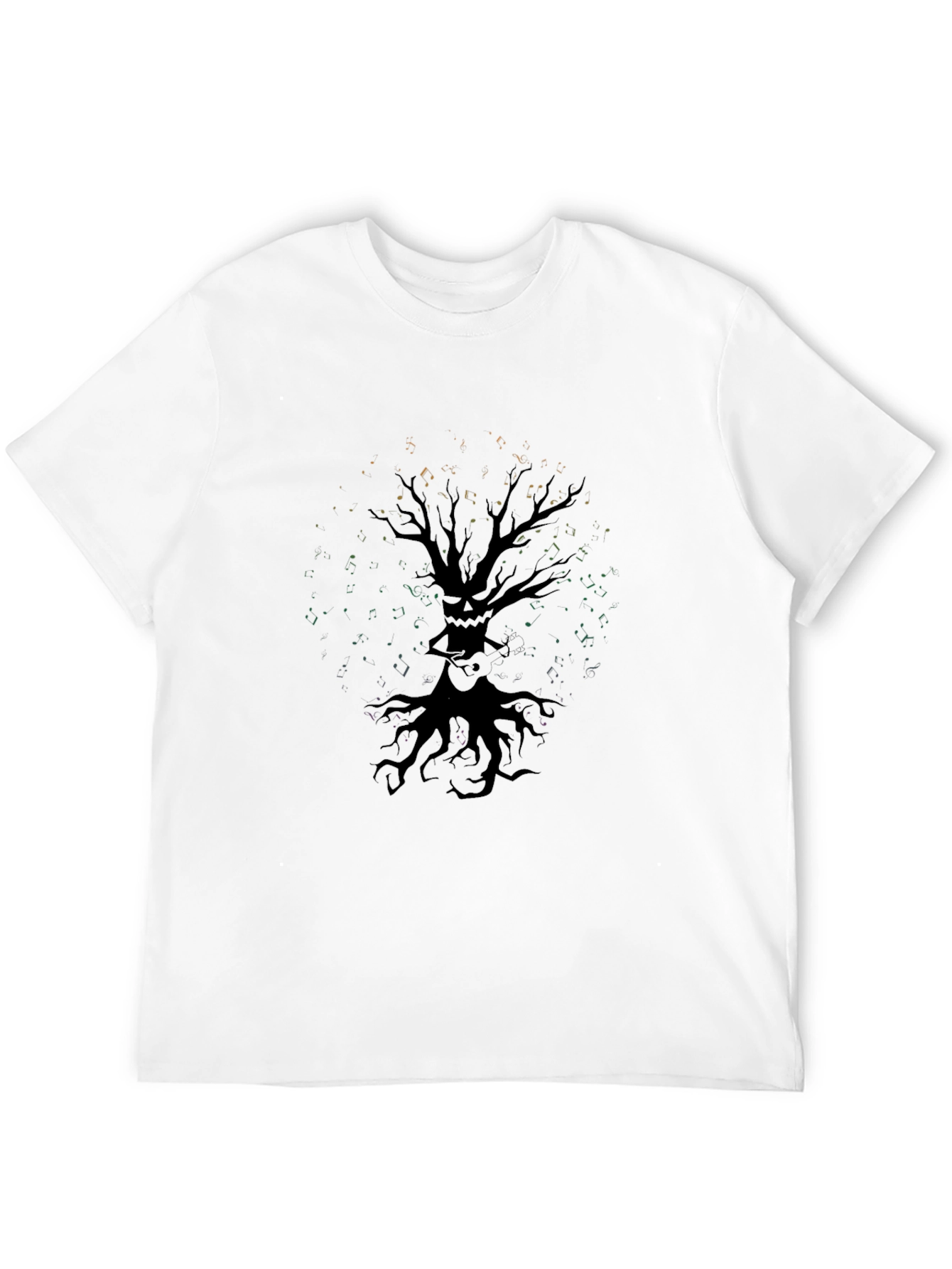 Spooky Tree Graphic Tee - Black