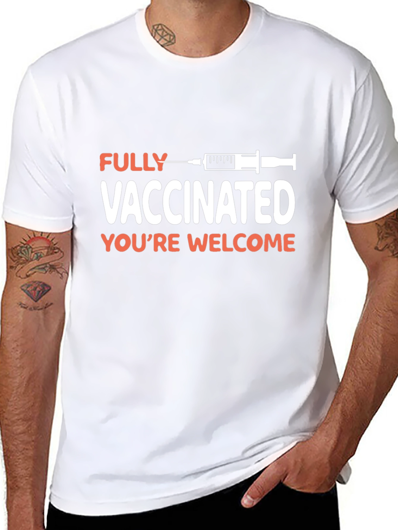 Fully Vaccinated Graphic T-Shirt - Youre Welcome!