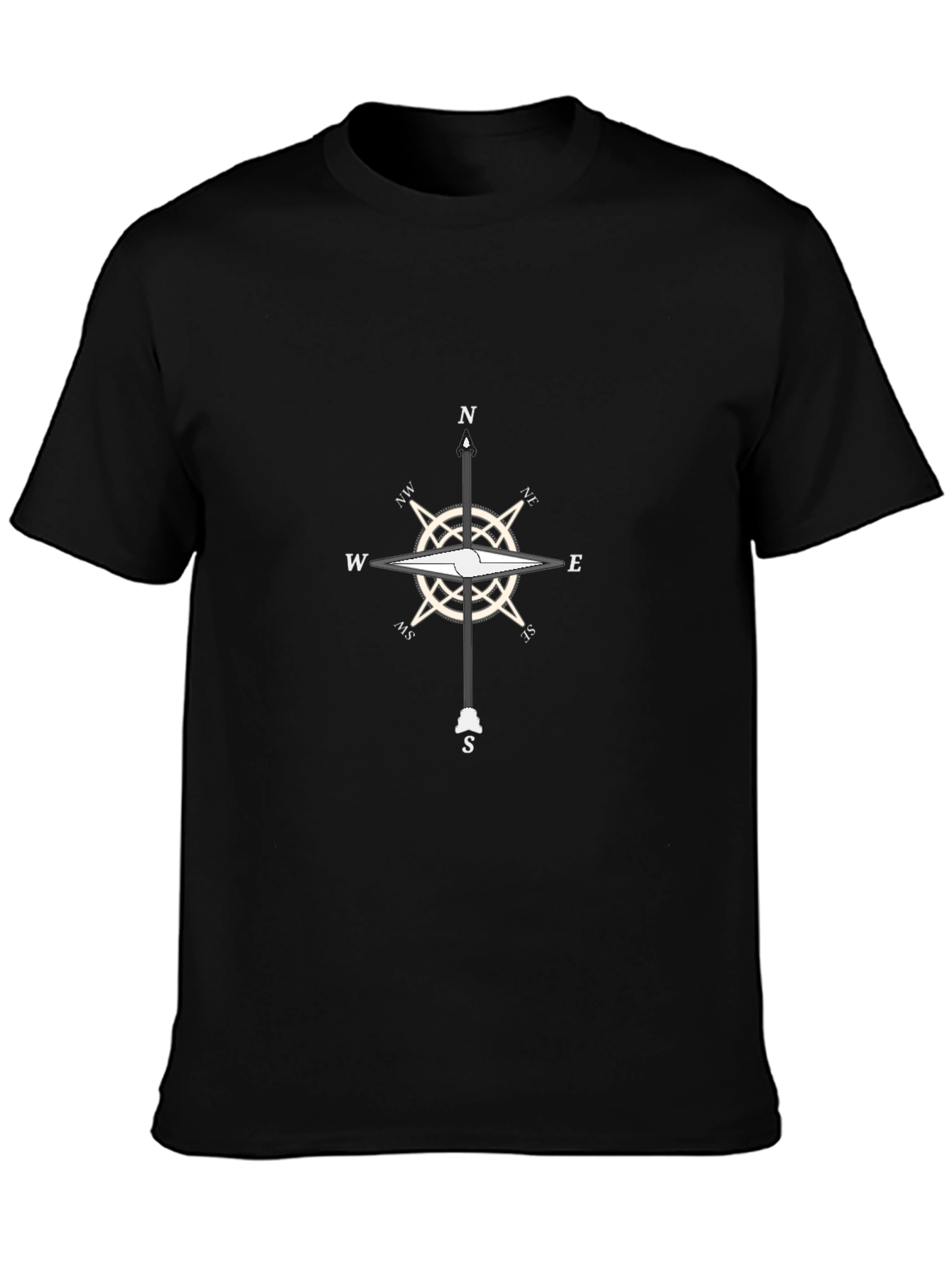 Compass Rose Graphic Tee - Mens