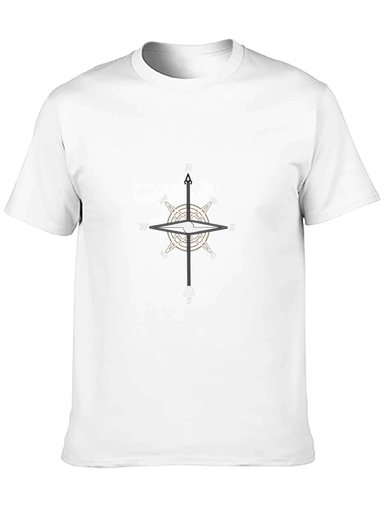 Compass Rose Graphic Tee - Mens