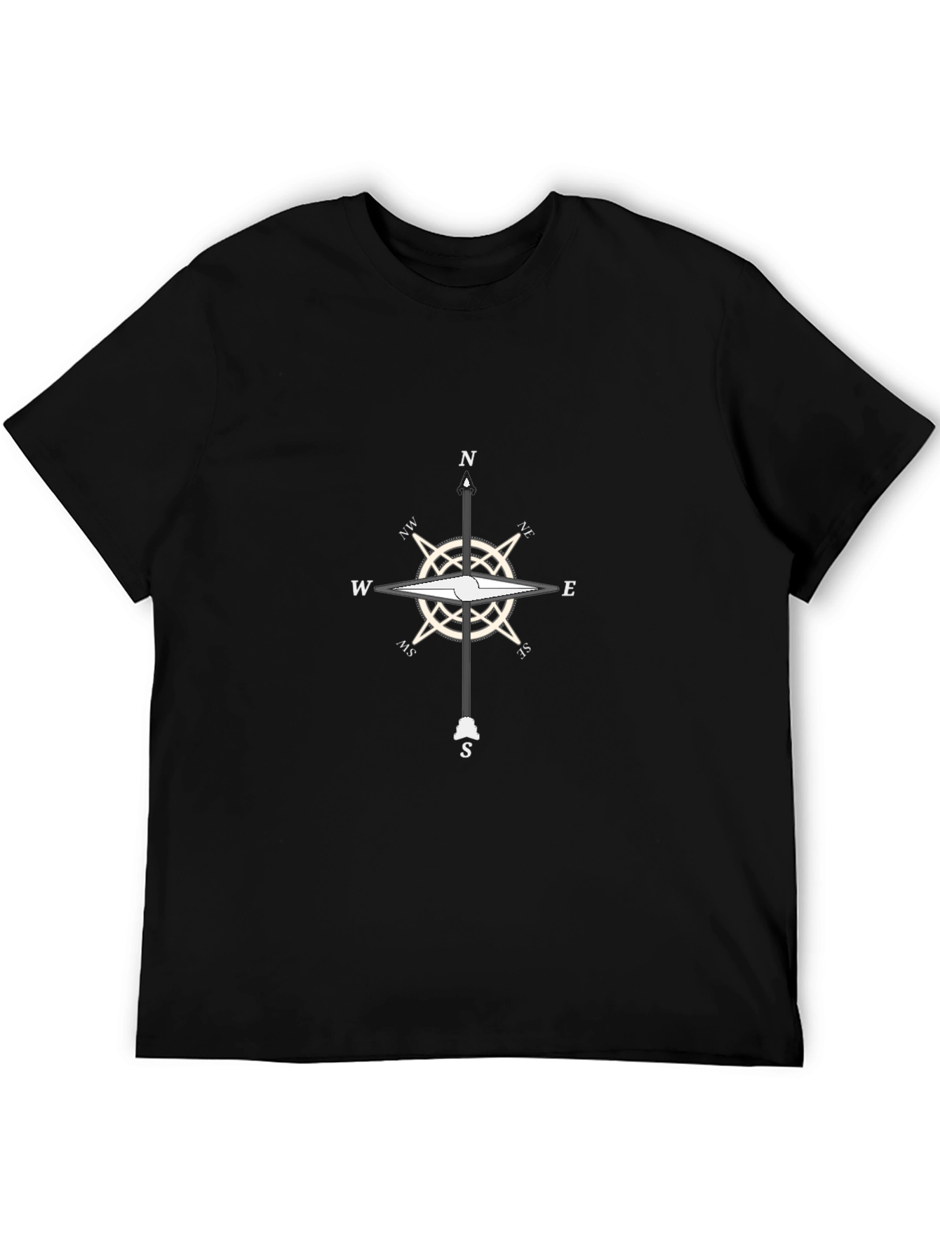 Compass Rose Graphic Tee - Mens