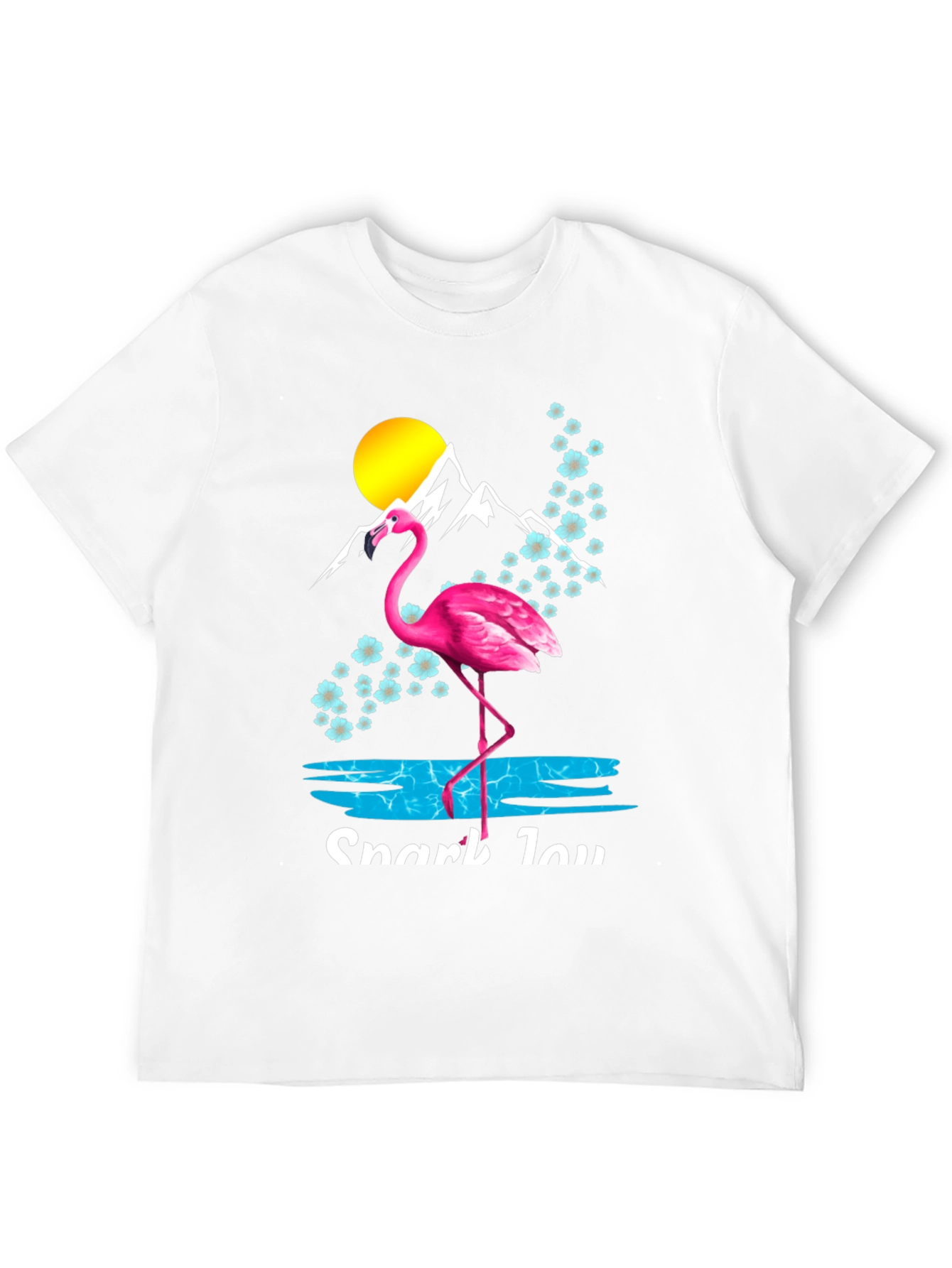 Flamingo Mountain Graphic Tee