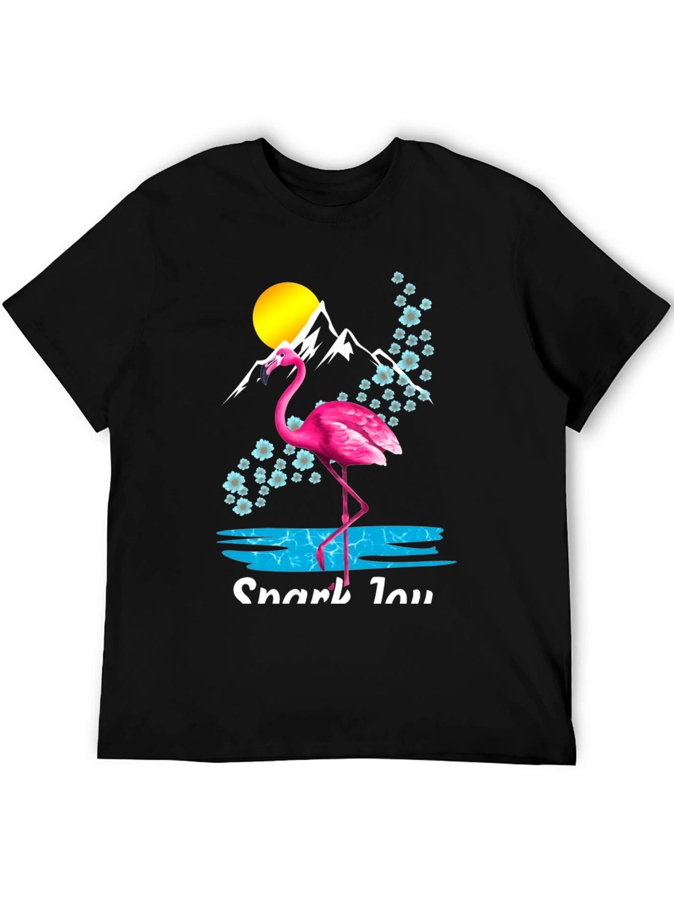 Flamingo Mountain Graphic Tee