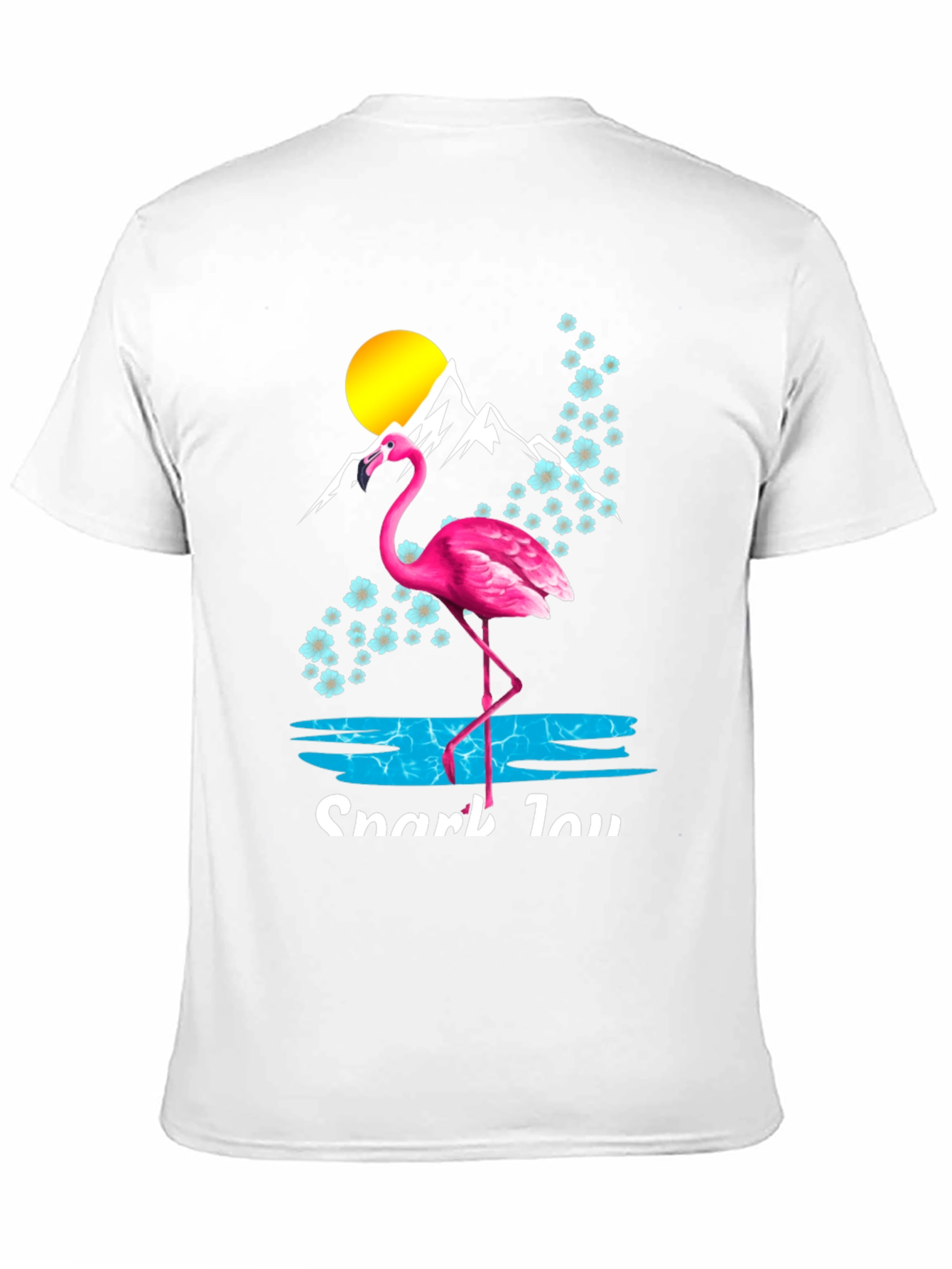 Flamingo Mountain Graphic Tee