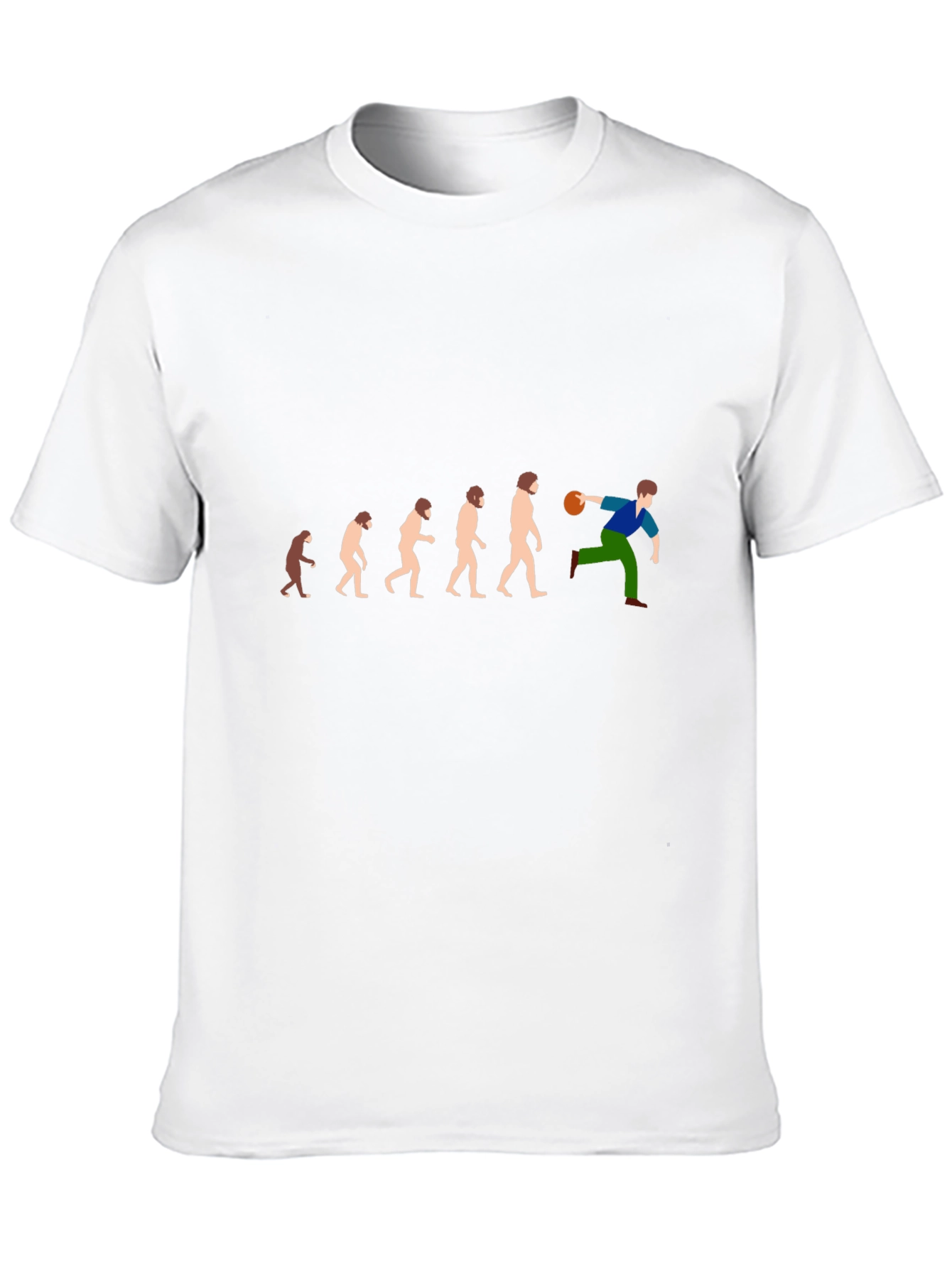 Evolution of Bowling T-Shirt Funny Bowler Gift