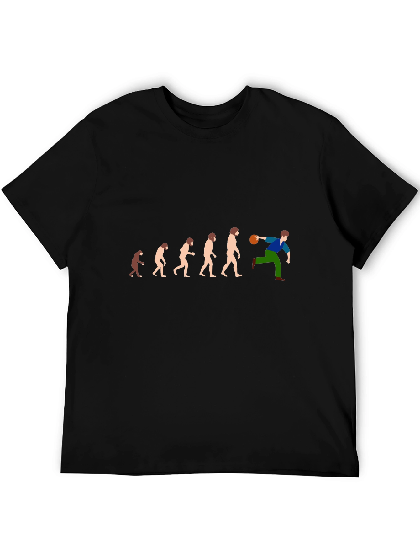 Evolution of Bowling T-Shirt Funny Bowler Gift