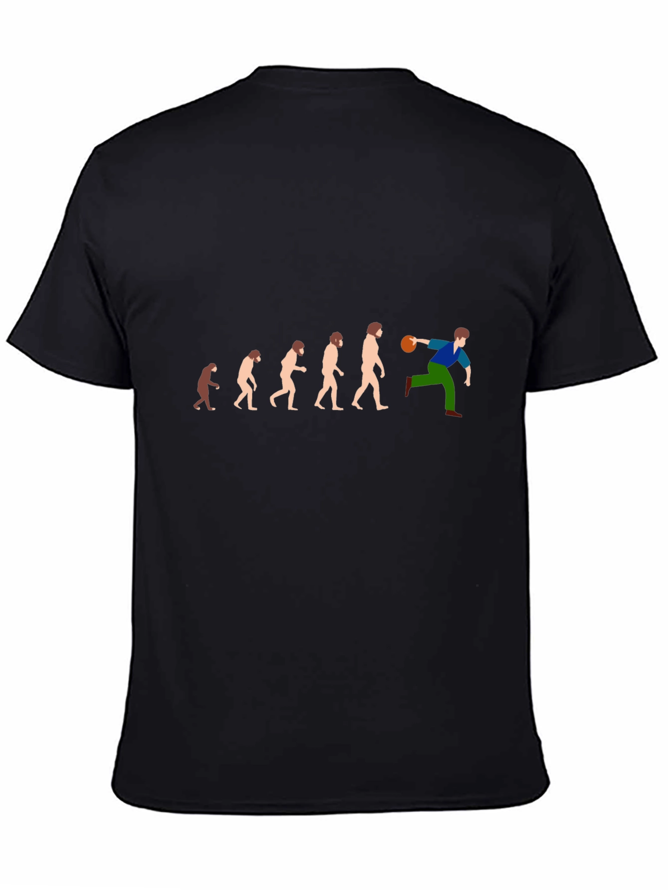 Evolution of Bowling T-Shirt Funny Bowler Gift