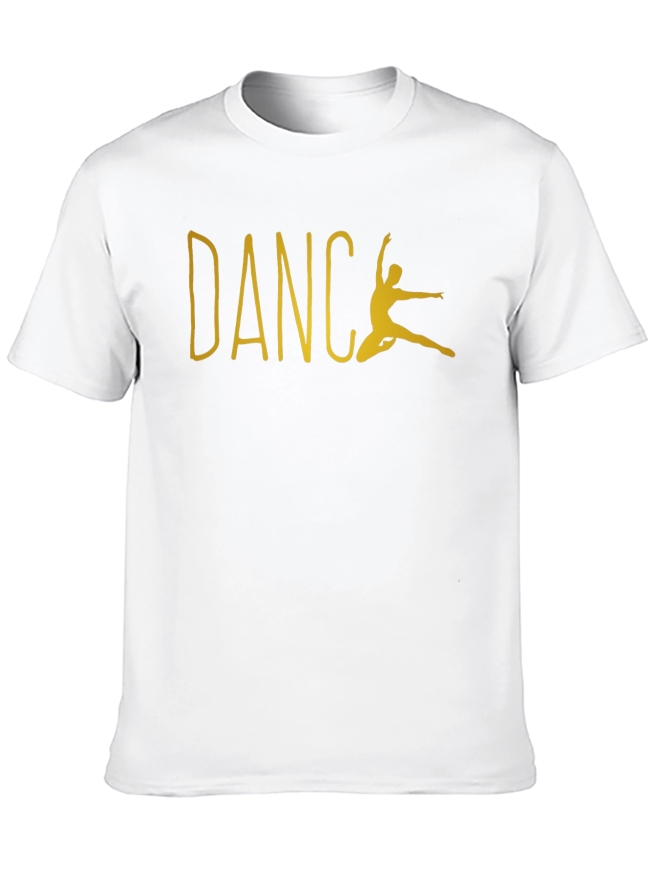 Dance Silhouette Graphic Tee - Unisex Black T-Shirt