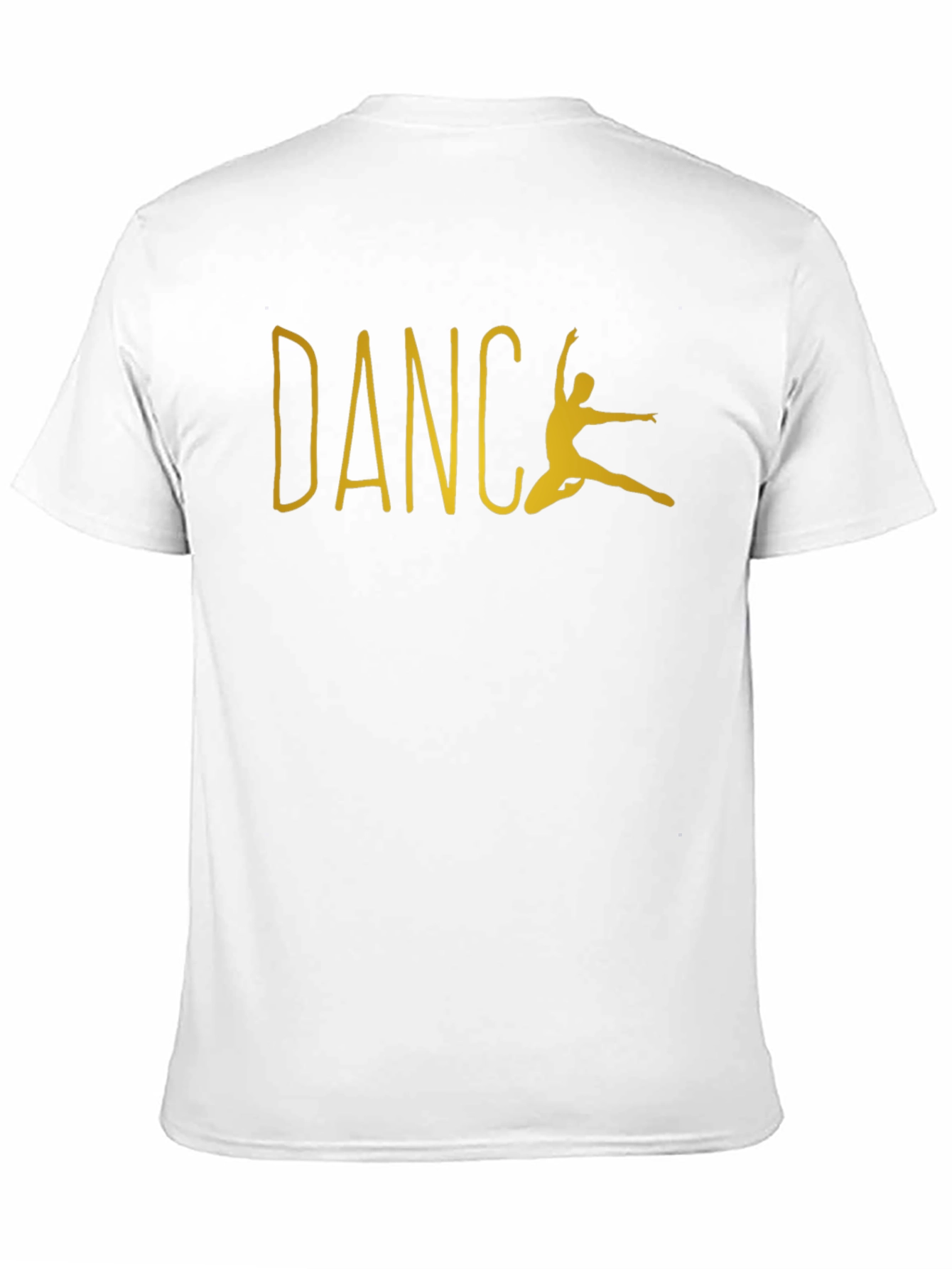 Dance Silhouette Graphic Tee - Unisex Black T-Shirt