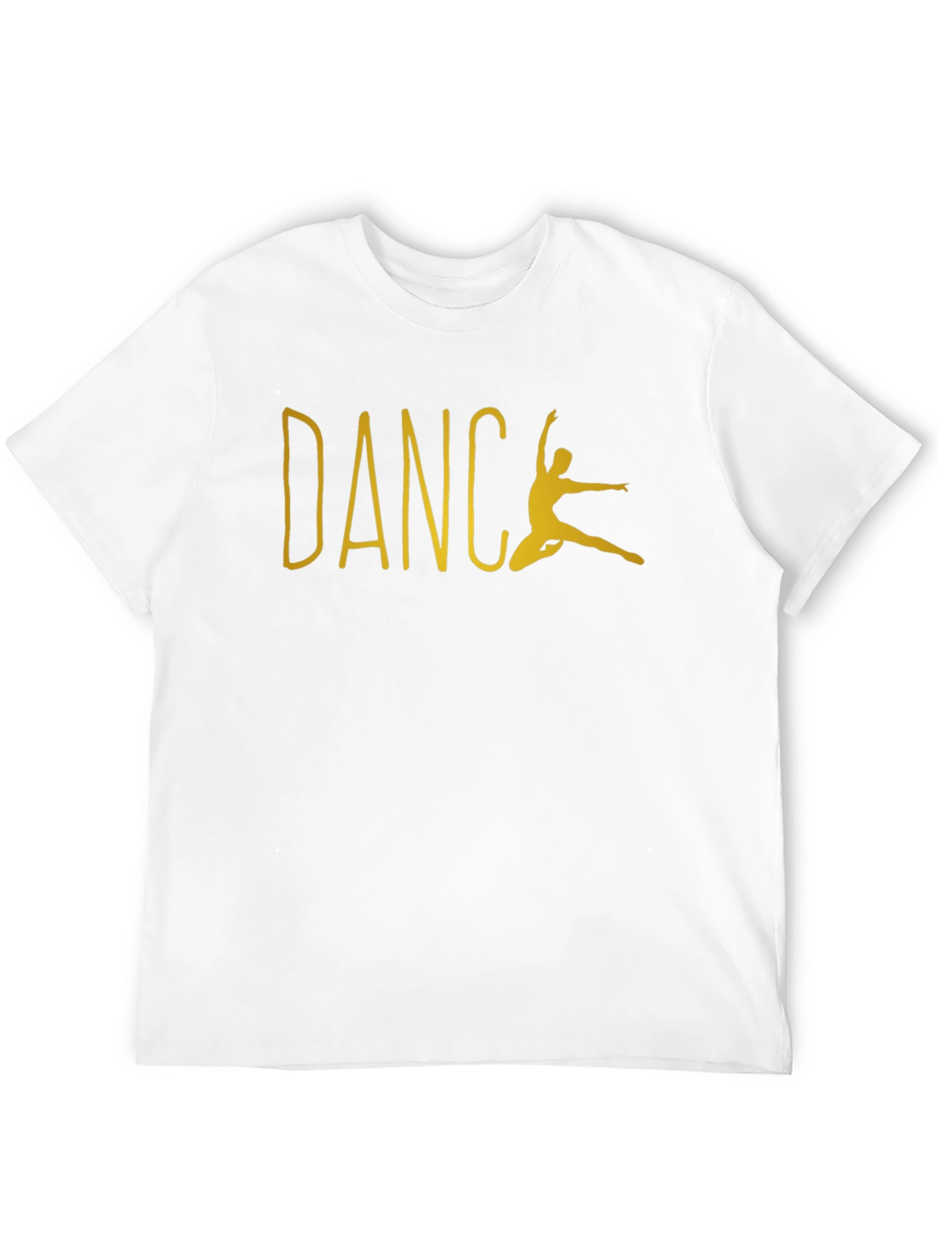 Dance Silhouette Graphic Tee - Unisex Black T-Shirt