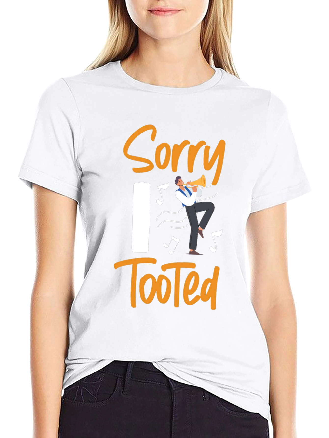 Sorry I Tooted Funny Musician T-Shirt
