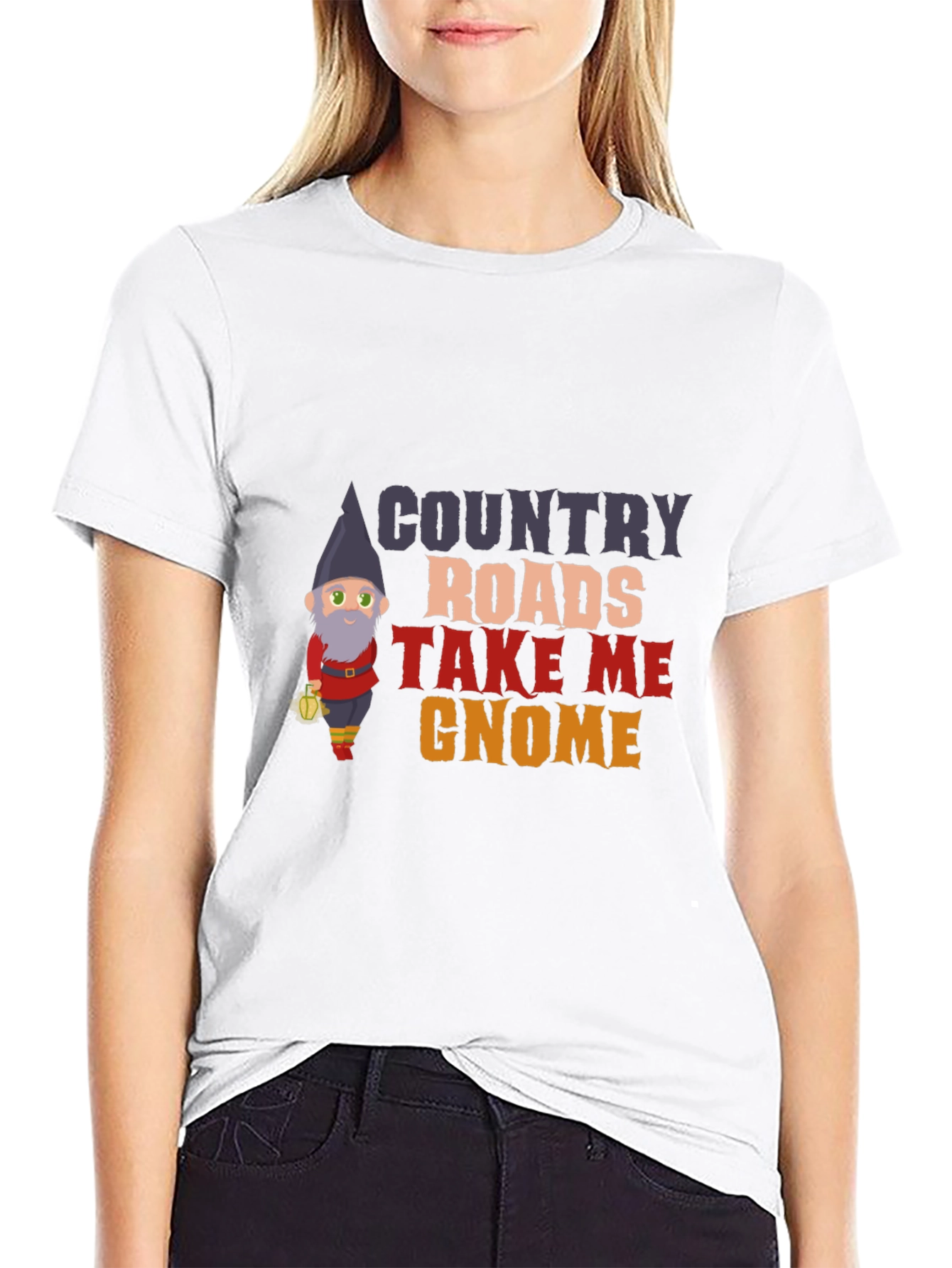 Country Roads Take Me Gnome T-Shirt