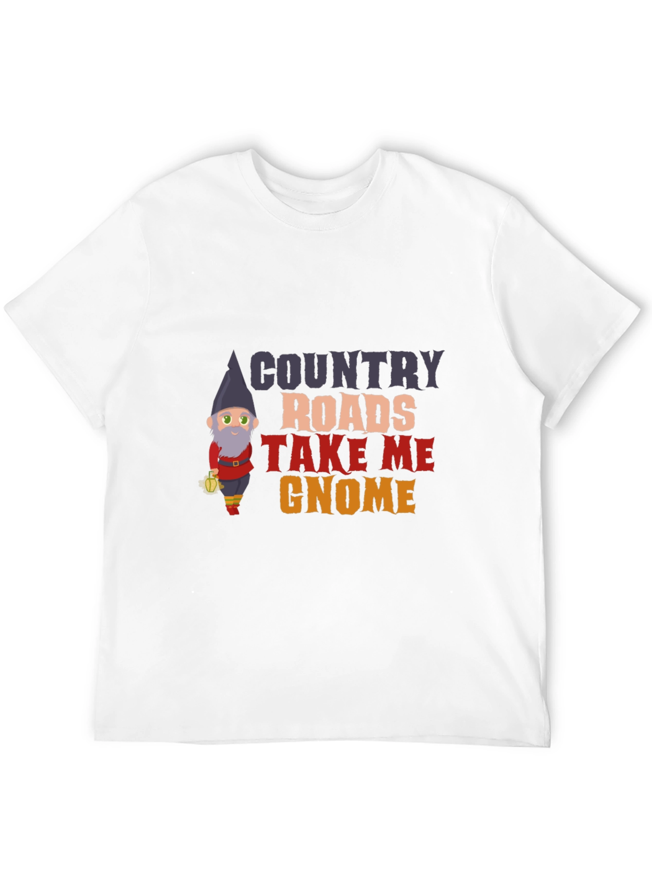 Country Roads Take Me Gnome T-Shirt
