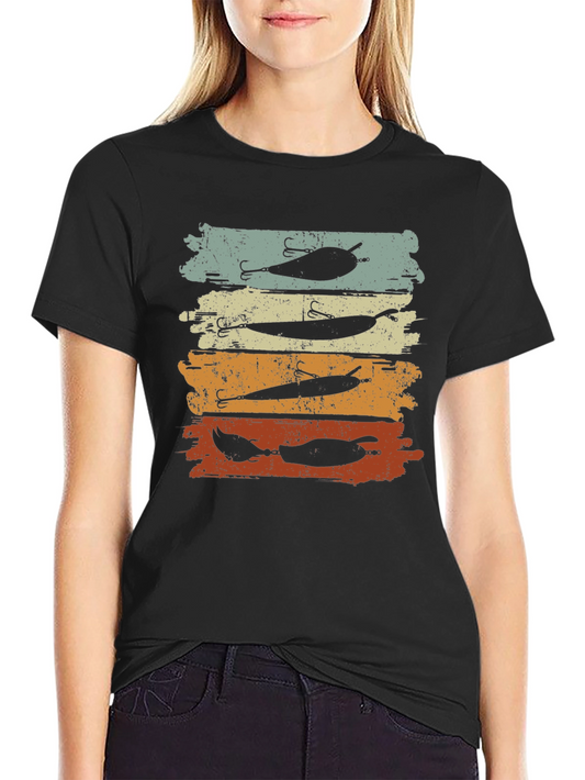 Vintage Fishing Lure Graphic T-Shirt