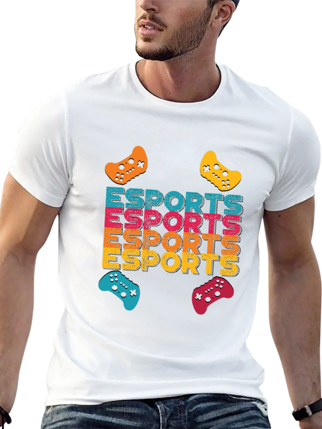 Retro Esports Gamer T-Shirt - Classic Gaming Tee