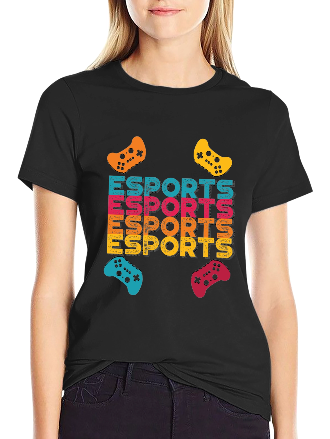 Retro Esports Gamer T-Shirt - Classic Gaming Tee