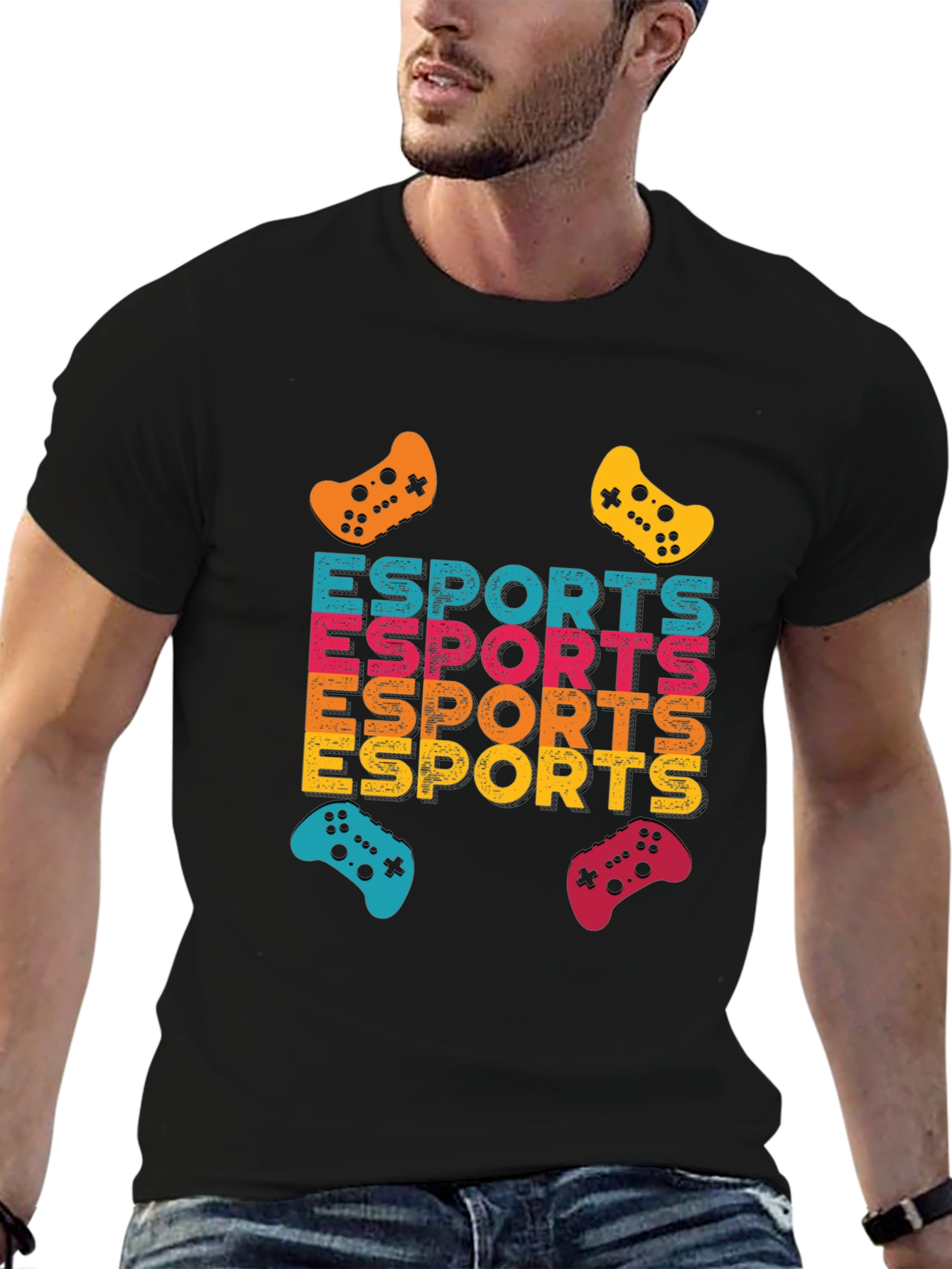 Retro Esports Gamer T-Shirt - Classic Gaming Tee