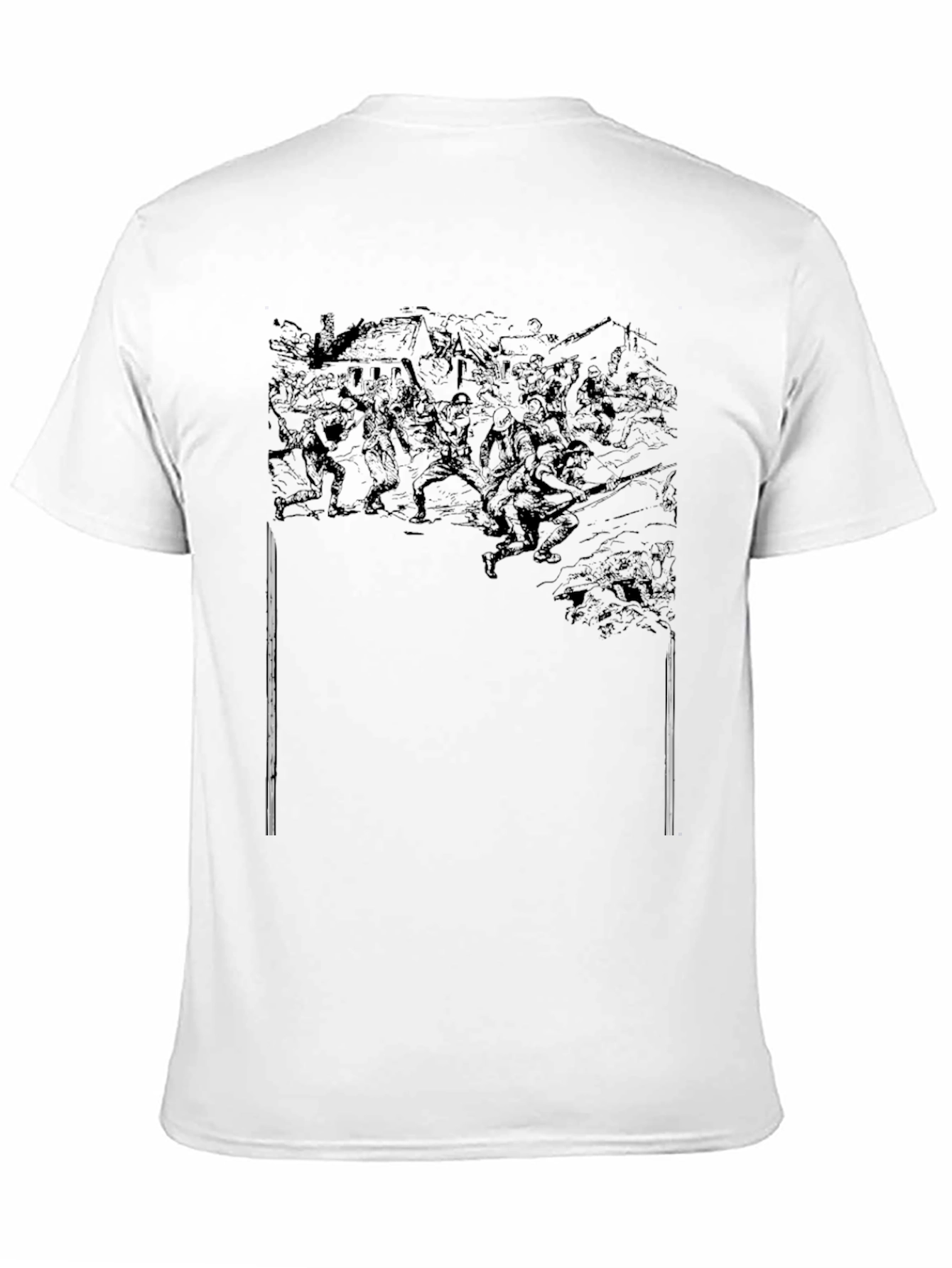 Graphic Tee - Black Cotton T-Shirt