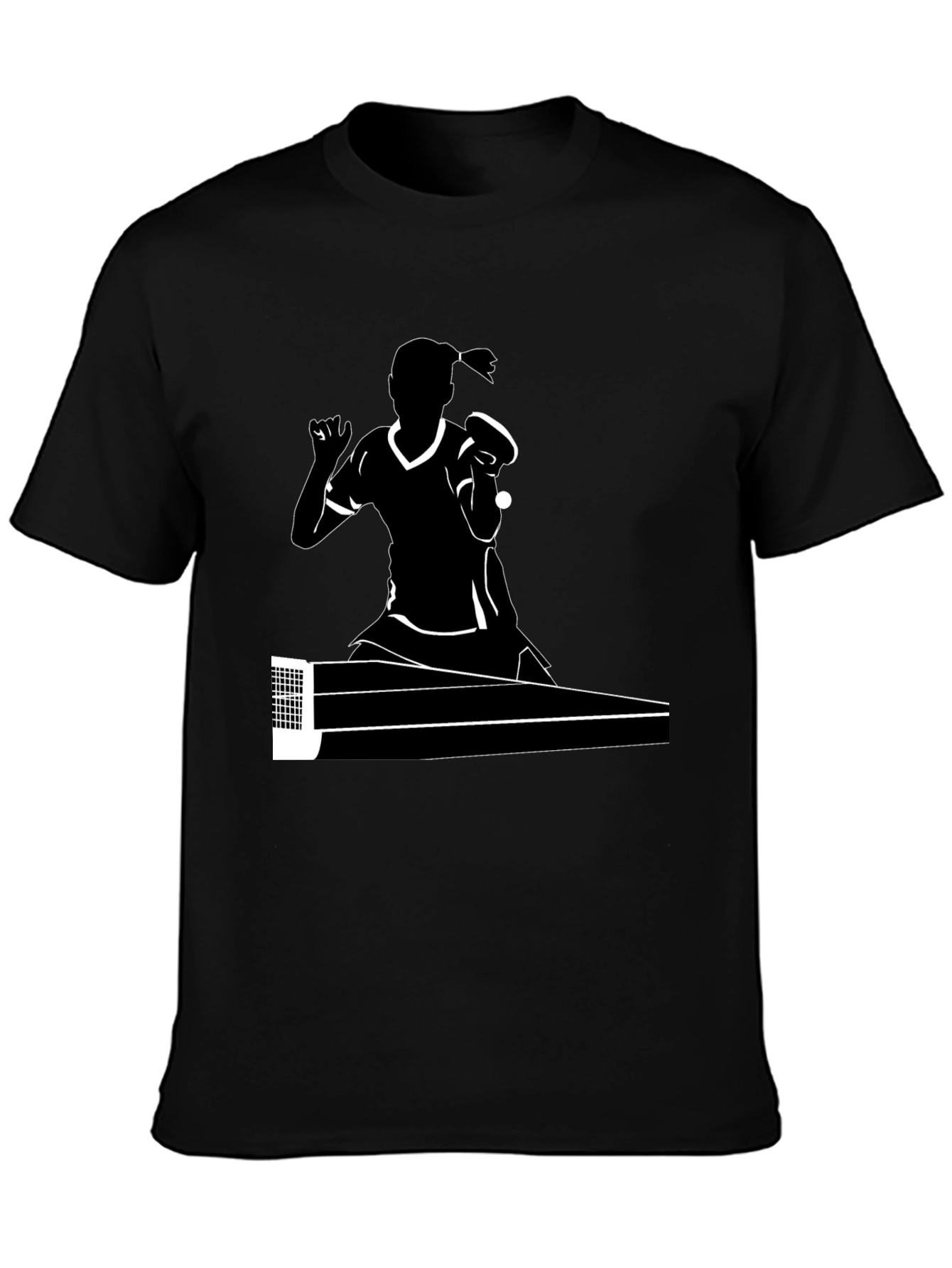 Table Tennis Player Graphic Tee