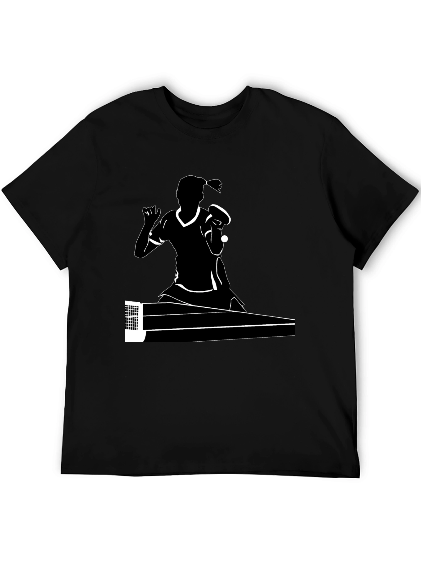 Table Tennis Player Graphic Tee