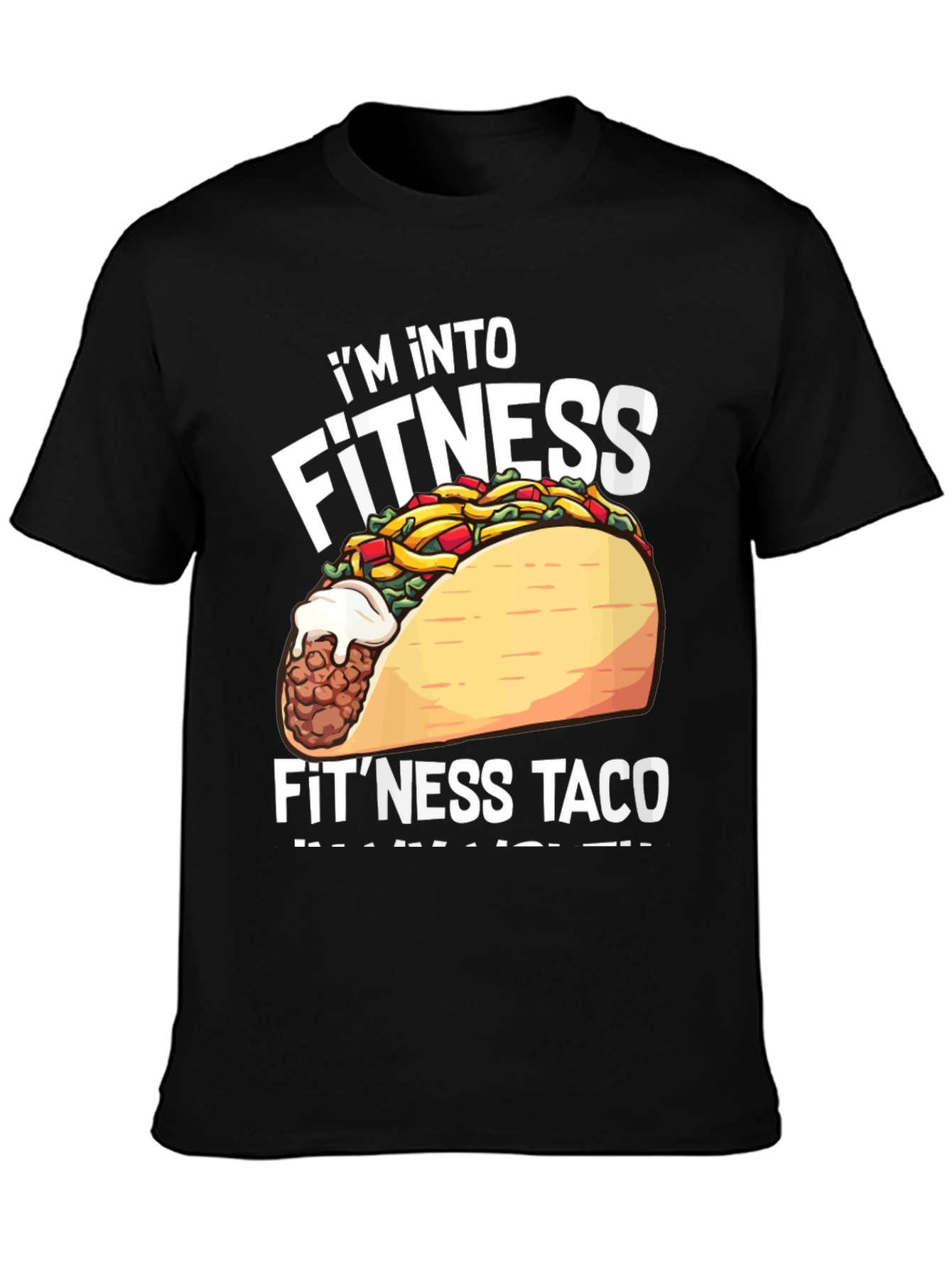 Fitness Taco Graphic T-Shirt