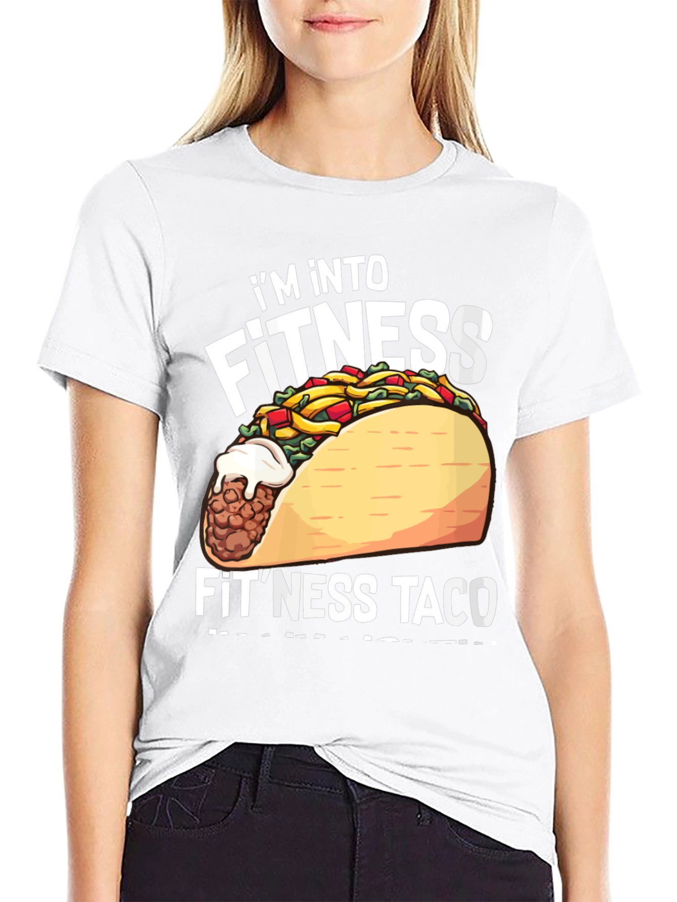 Fitness Taco Graphic T-Shirt