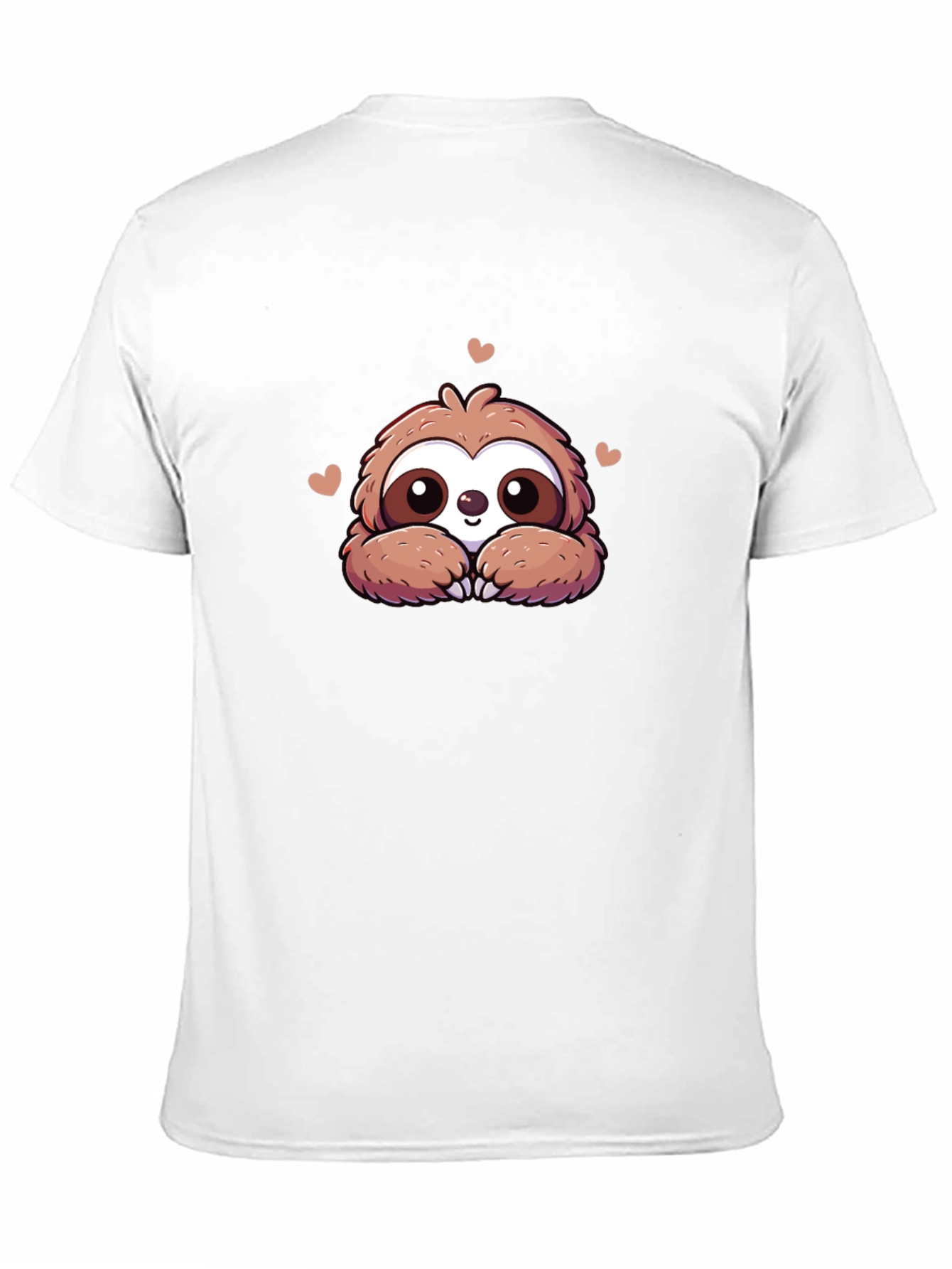 Cute Sloth T-Shirt - Adorable Cartoon Design