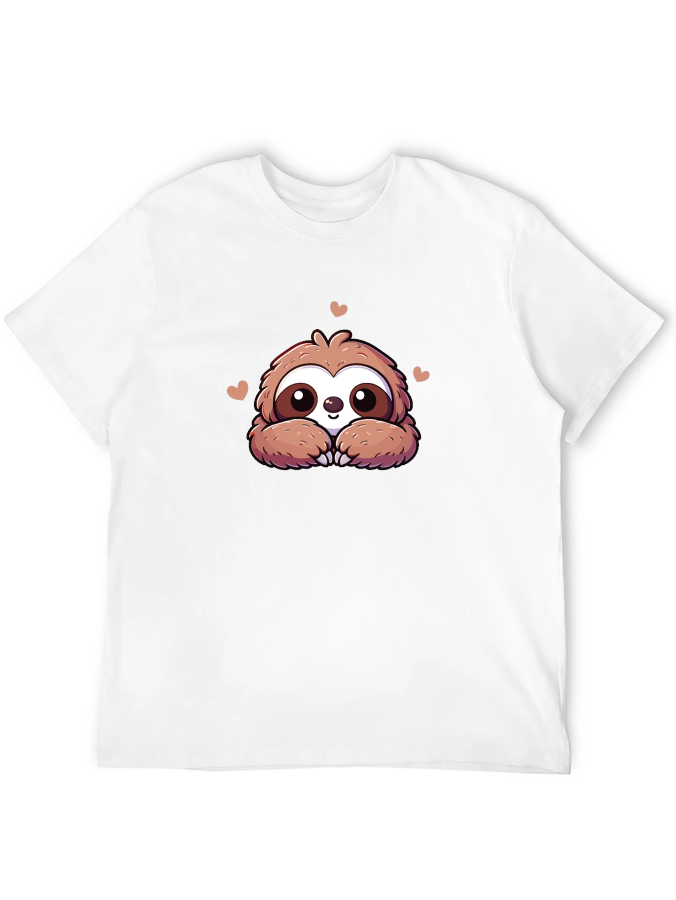 Cute Sloth T-Shirt - Adorable Cartoon Design