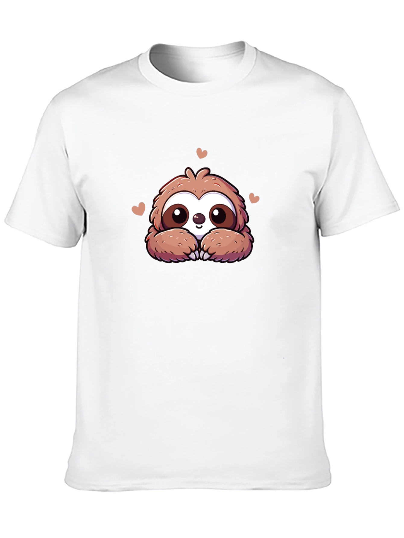 Cute Sloth T-Shirt - Adorable Cartoon Design